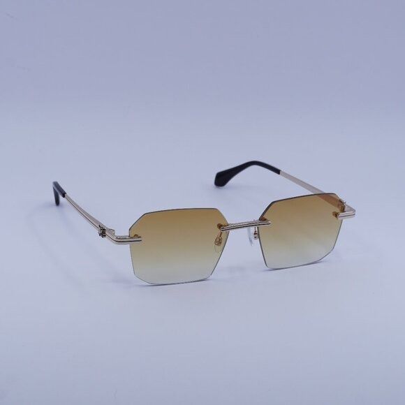 Palm Angels Palm Angels PERI10G QUARTZ 7622 Sunglasses Gold  display picture 1
