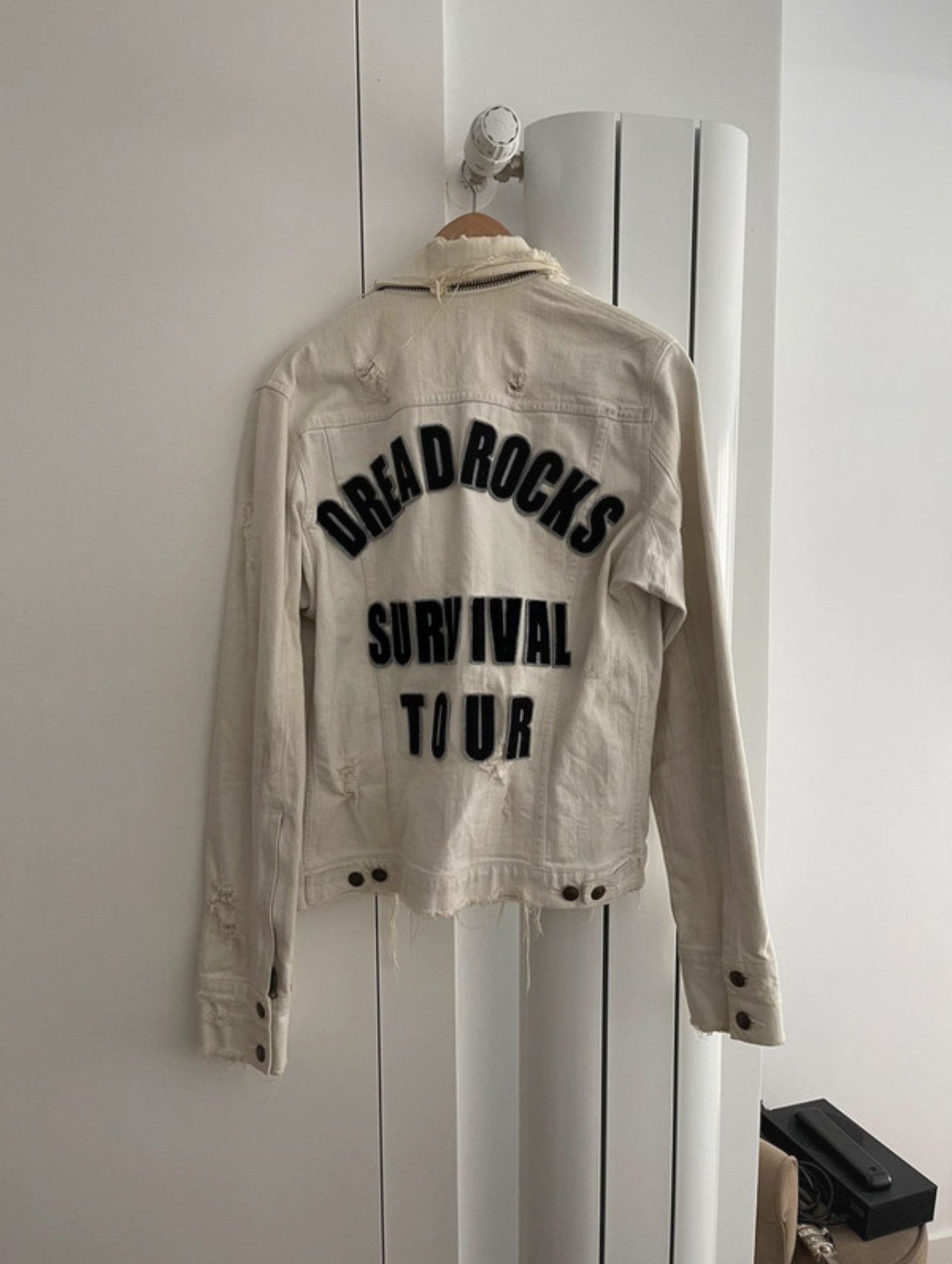 Le Grande Bleu (L.G.B.) LGB Destroy "Dreadrocks" Denim Jacket Size US S / EU 44-46 / 1 - 2 Thumbnail