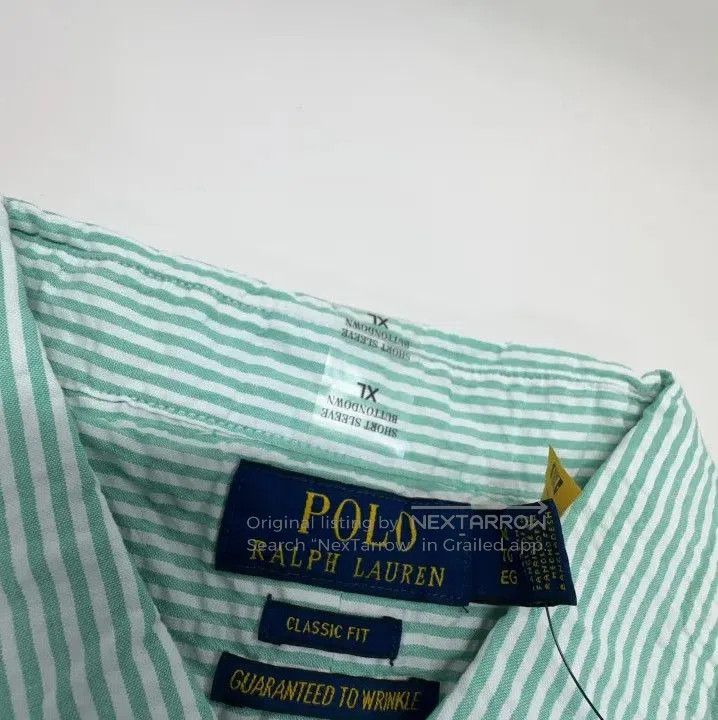 Polo Ralph Lauren Polo Ralph Lauren Green Striped Short. Size US XL / EU 56 / 4 - 4 Thumbnail
