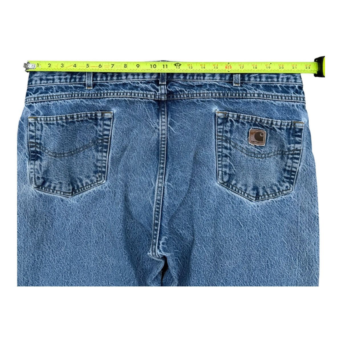 Carhartt Vintage Carhartt B17 Straight Leg Denim Jeans Faded Blue 44 Size US 44 / EU 60 - 6 Thumbnail