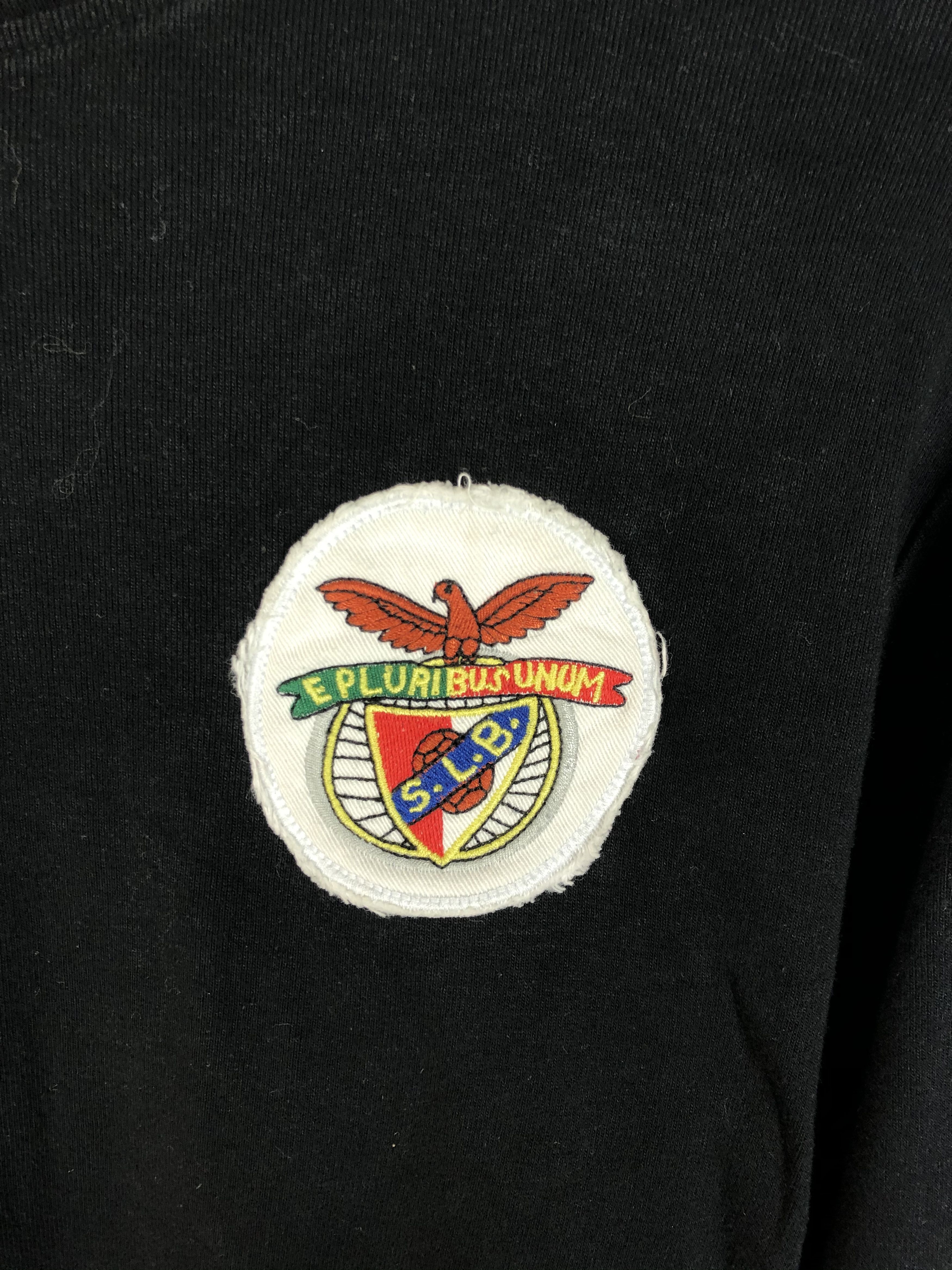Vintage Vintage Benfica Lisbon Retro Jersey Football Longsleeve Tee Size US M / EU 48-50 / 2 - 2 Thumbnail