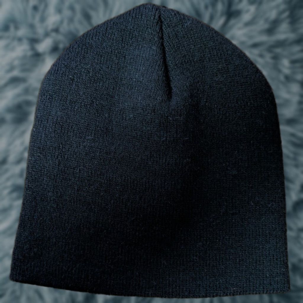 Vintage VINTAGE Bayside Knit Beanie Hat Black One Size Men Antiques Acrylic Knit Knitted Cap Antique Archeology Beanie Mens Hats Size ONE SIZE - 1 Thumbnail