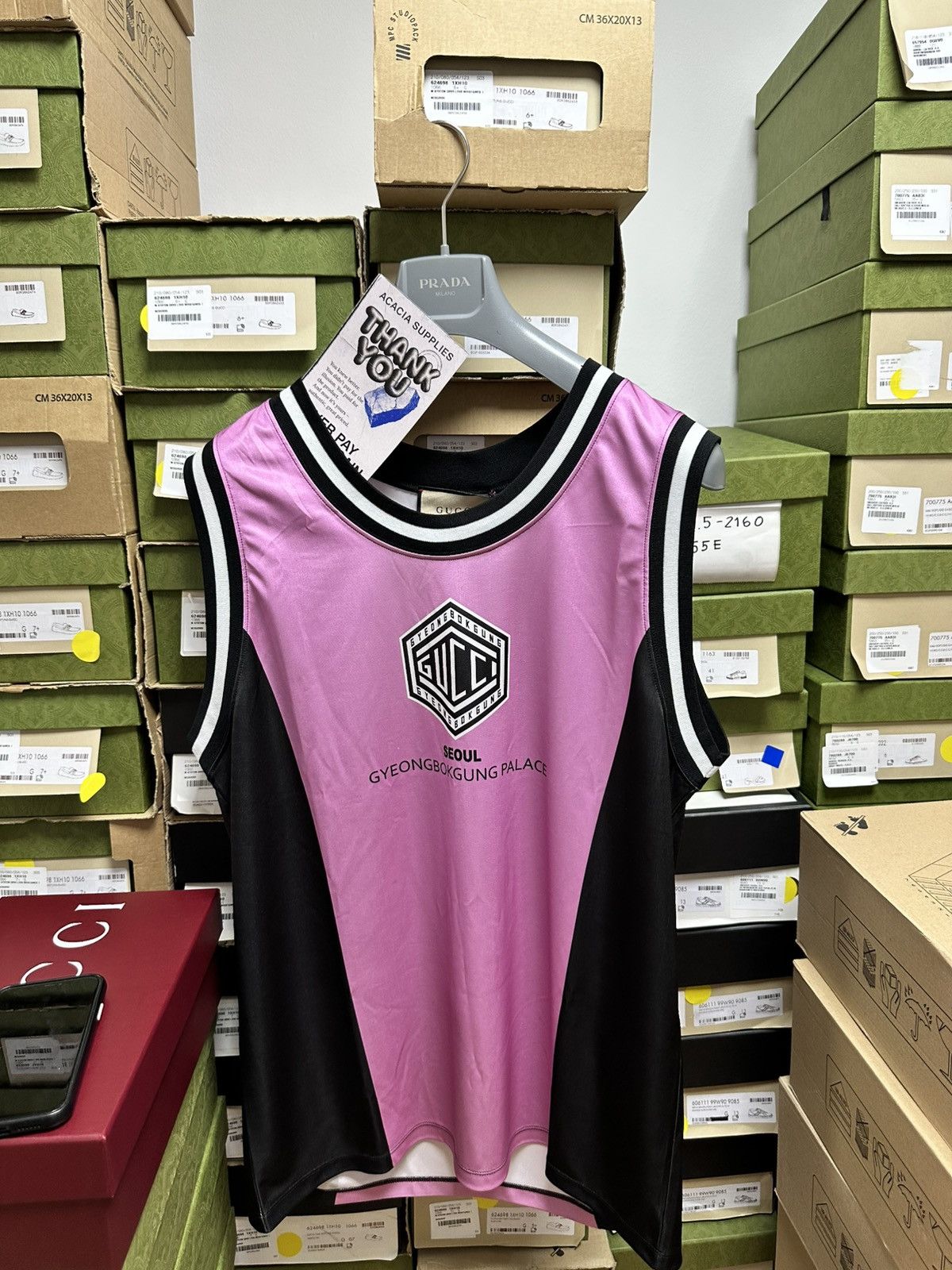 Gucci Gucci Technical Jersey Tank Top - M Size US M / EU 48-50 / 2 - 3 Thumbnail