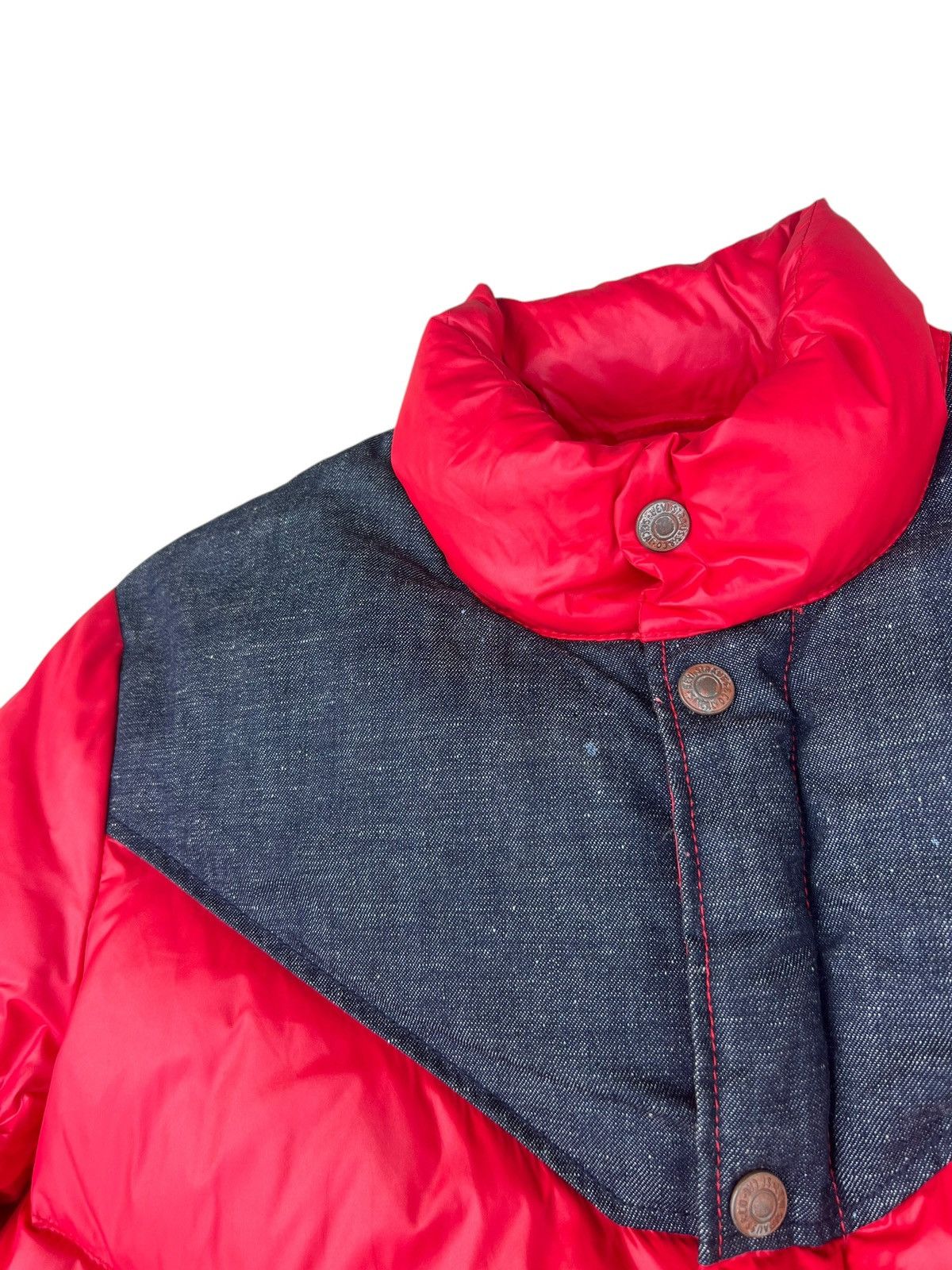 Levi's Vintage 2006 Levi's Red Tab Down Puffy Jacket Winter Warm Size US L / EU 52-54 / 3 - 4 Thumbnail