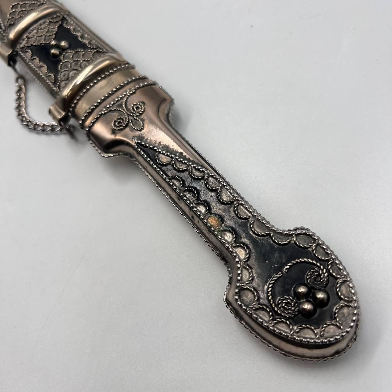 Vintage Vintage Decor Dagger Sword Filigree Enamel Steel Souvenir Size ONE SIZE - 3 Thumbnail