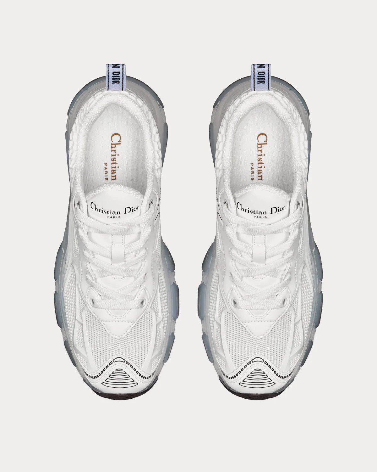 Dior o1w1db11225 KCK337 Vibe Low-Top Sneakers in White Size US 10 / IT 40 - 2 Thumbnail