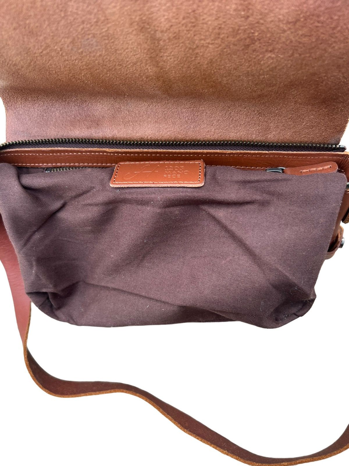Leather Vintage H1203 Mano Fece Japan Leather Bag Size ONE SIZE - 21 Thumbnail