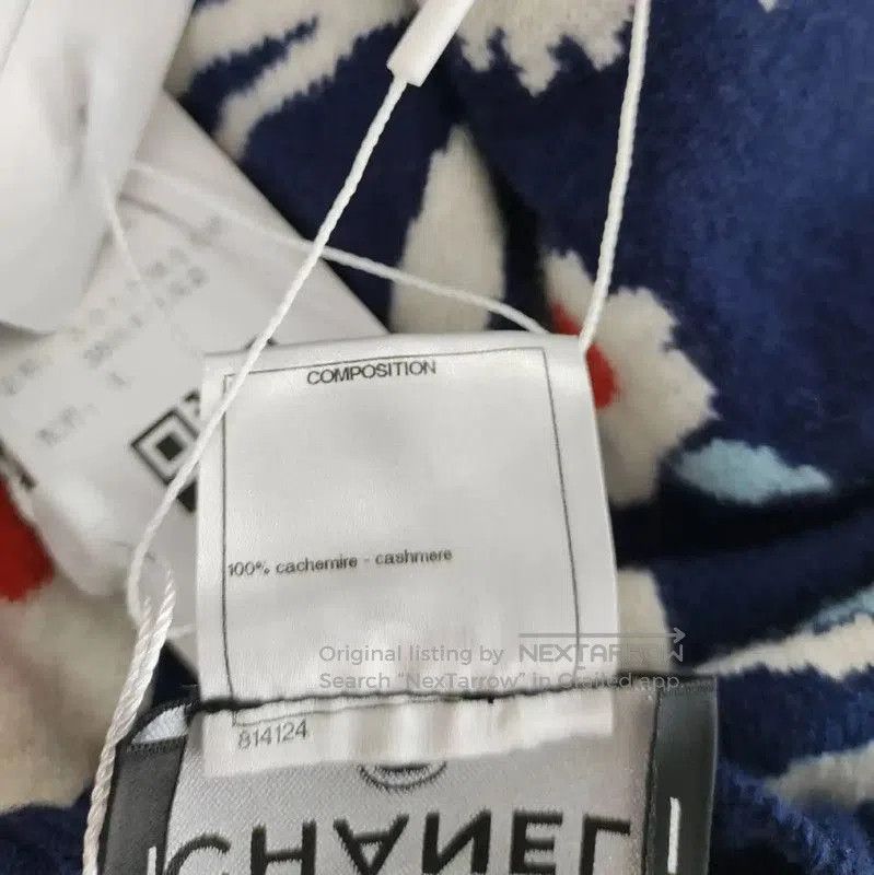 Chanel Chanel Color Block Cashmere Dress . Size M / US 6-8 / IT 42-44 - 4 Thumbnail