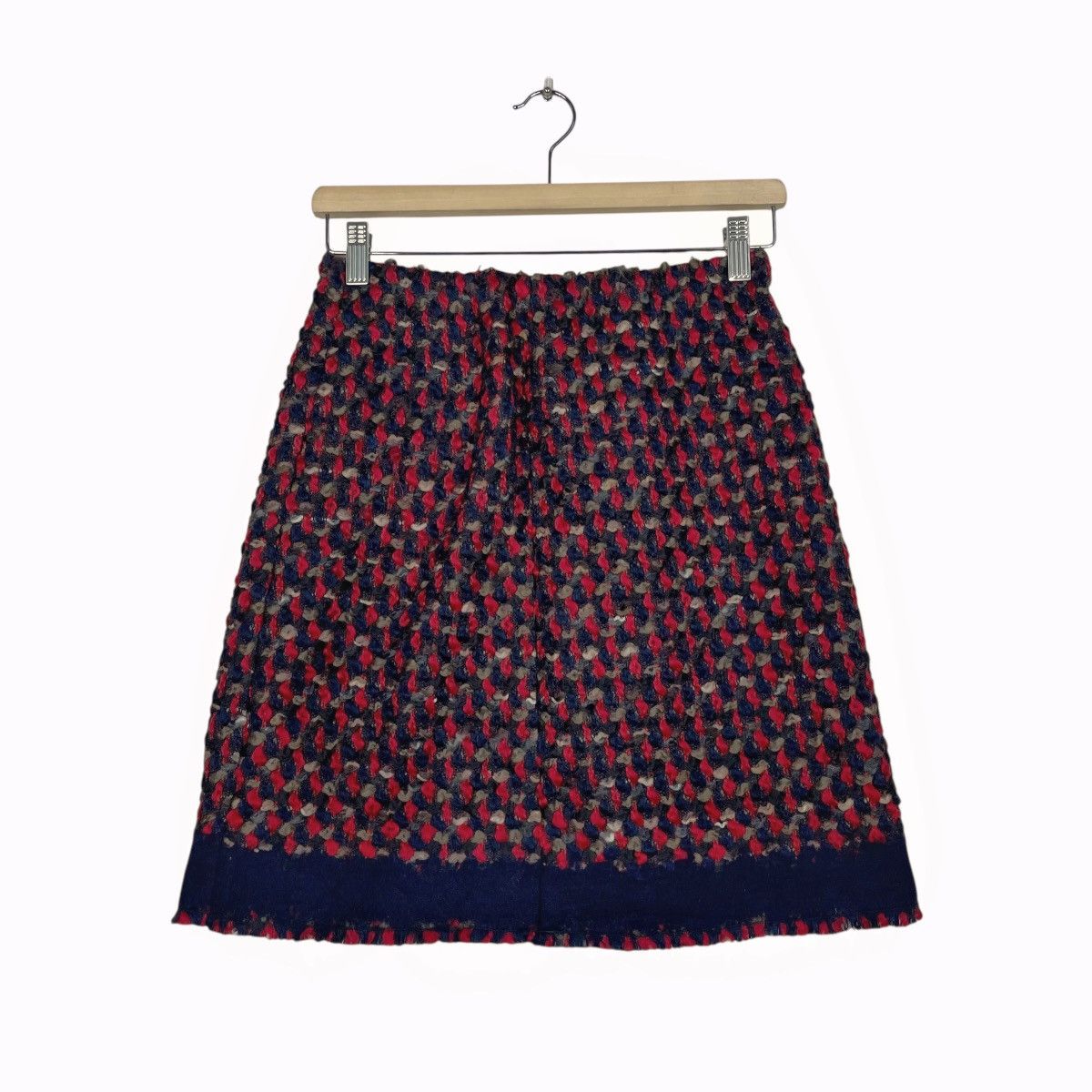 Prada Prada Milano Tweed Mini Skirt Size 25" / US 0 / IT 36 - 1 Thumbnail