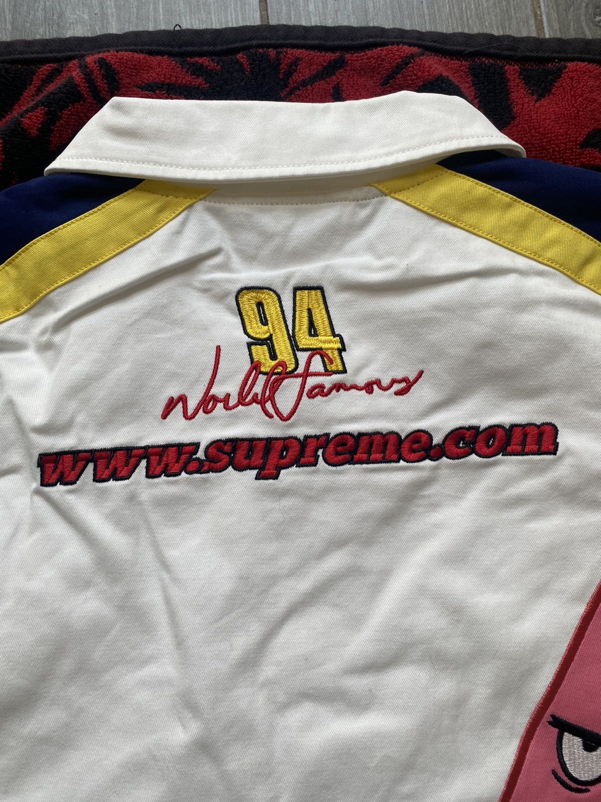 Jeff Hamilton × Supreme Supreme SpongeBob SquarePants Jeff Hamilton Racing Jacket Size US XL / EU 56 / 4 - 6 Thumbnail