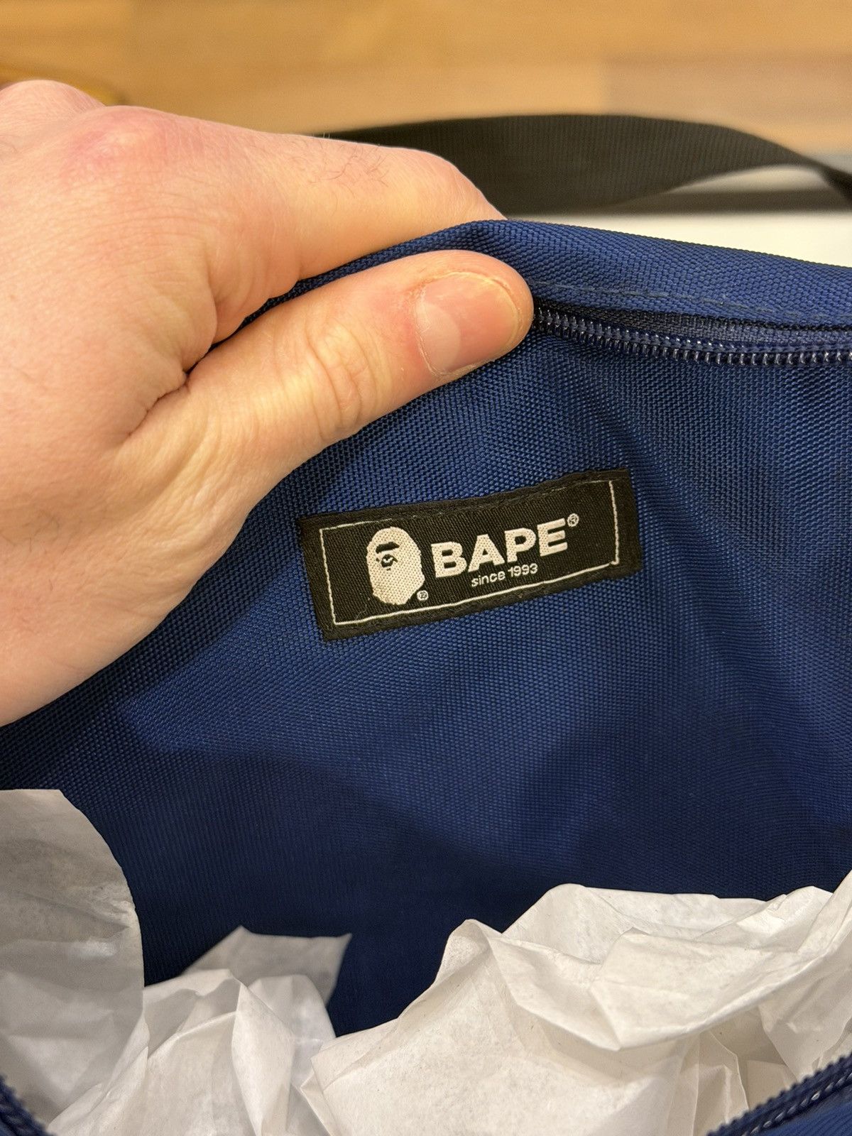 Bape BAPE Go Skate Summer Shoulder Bag - Blue Size ONE SIZE - 8 Thumbnail