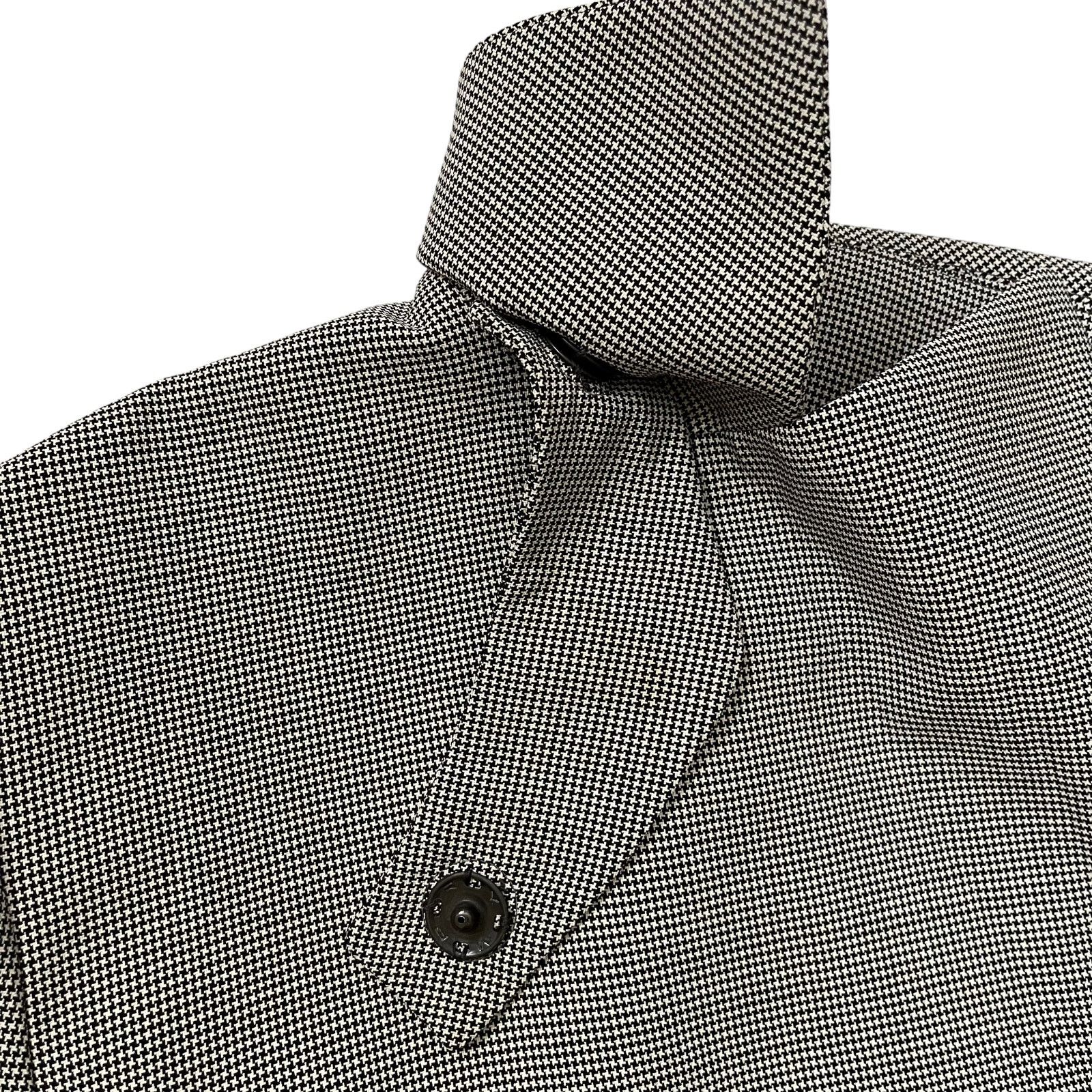 Akris Akris Punto Houndstooth Short-Sleeve Evening Jacket Blazer Size L / US 10 / IT 46 - 10 Thumbnail