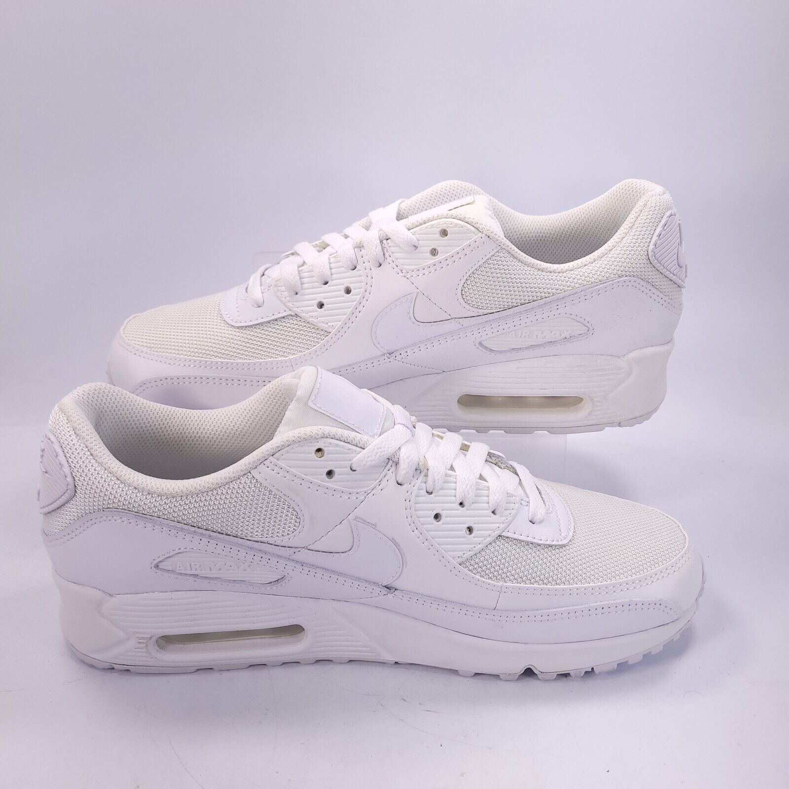 Nike Nike Air Max 90 Twist Shoe Womens Size 12 CV8110-100 White Size US 12 / IT 42 - 5 Thumbnail