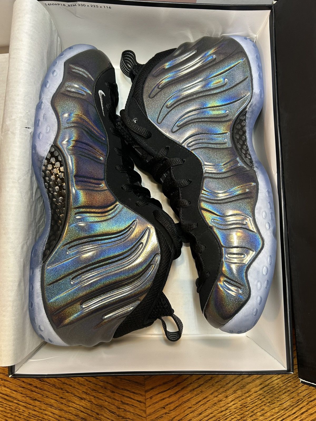 Nike Size 11 - Nike Air Foamposite One Hologram 2015 NEW Size US 11 / EU 44 - 3 Thumbnail