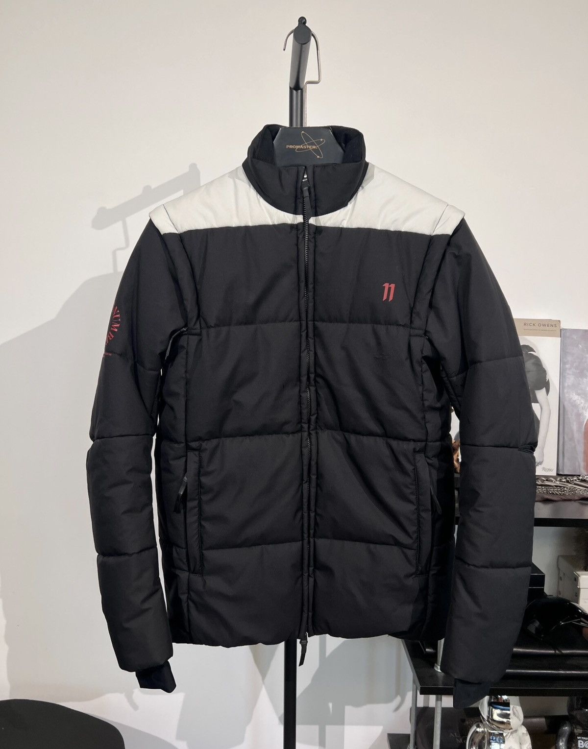 11 By Boris Bidjan Saberi 11ByBBS Graphic Print Puffer Jacket Size US S / EU 44-46 / 1 - 1 Thumbnail