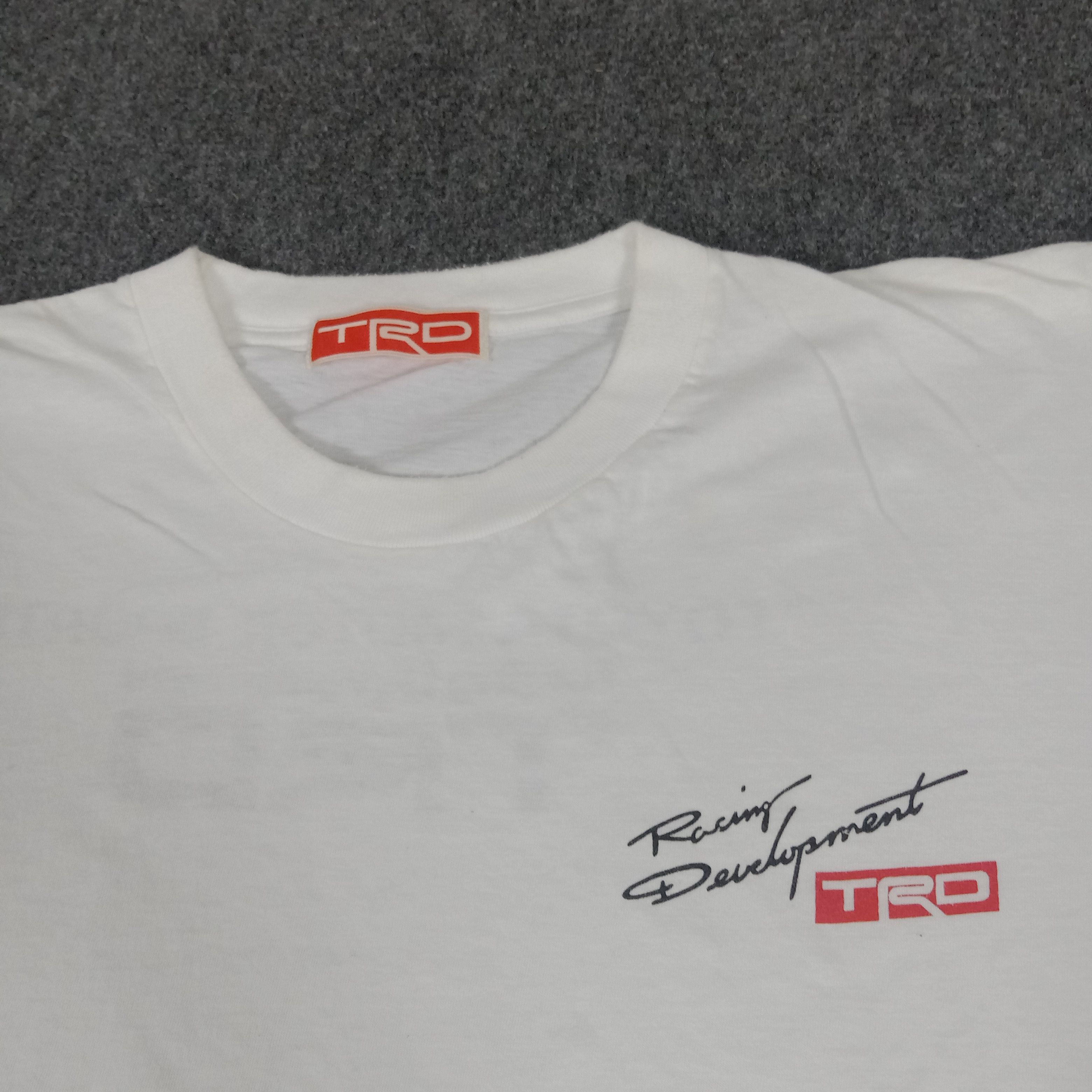 Japanese Brand × Vintage Toyota Racing Development TRD Team Japanese Tshirt Size US M / EU 48-50 / 2 - 4 Thumbnail