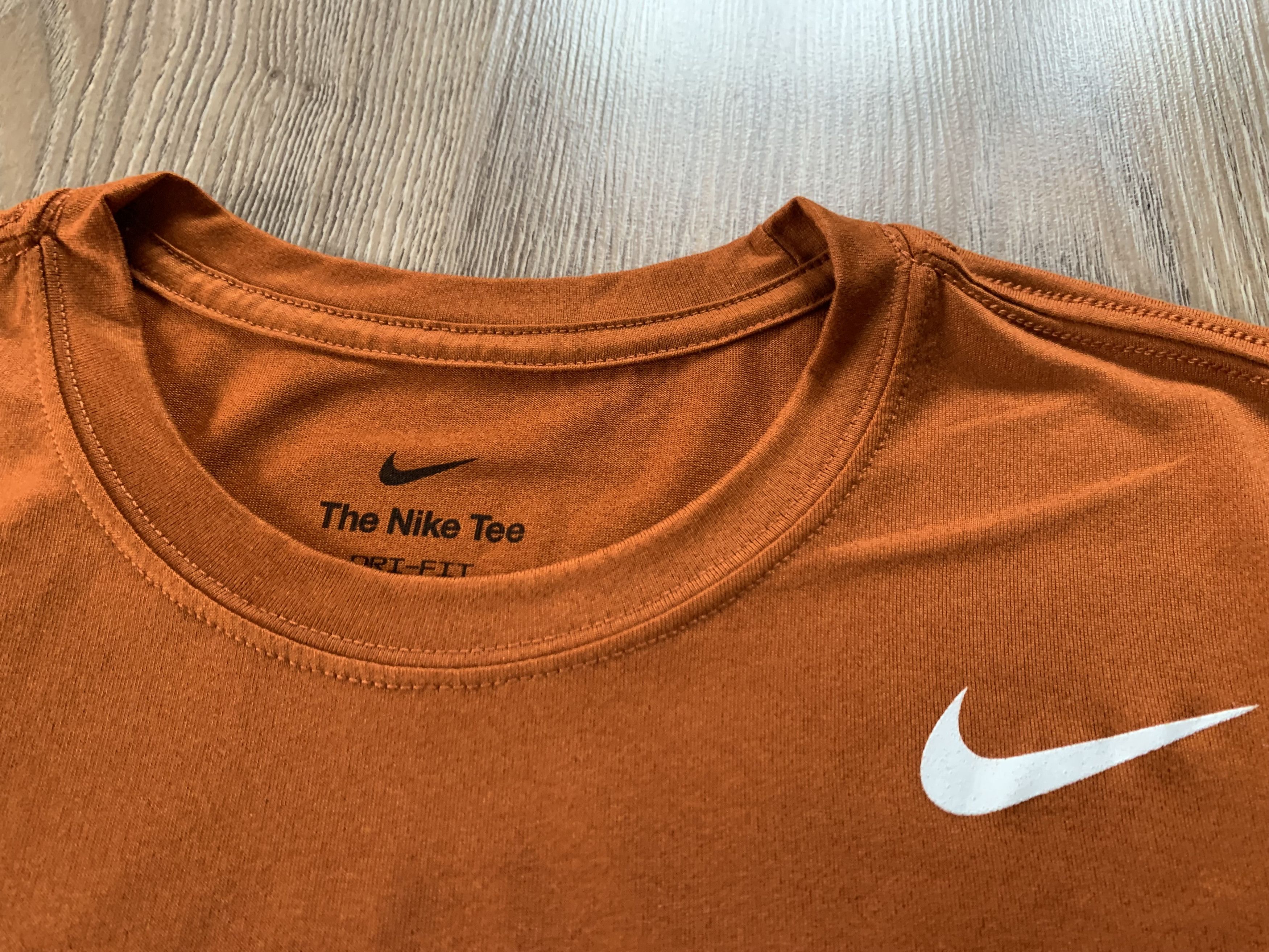 Nike The Nike Tee Mustard Training Printed T Shirt Size US S / EU 44-46 / 1 - 5 Thumbnail