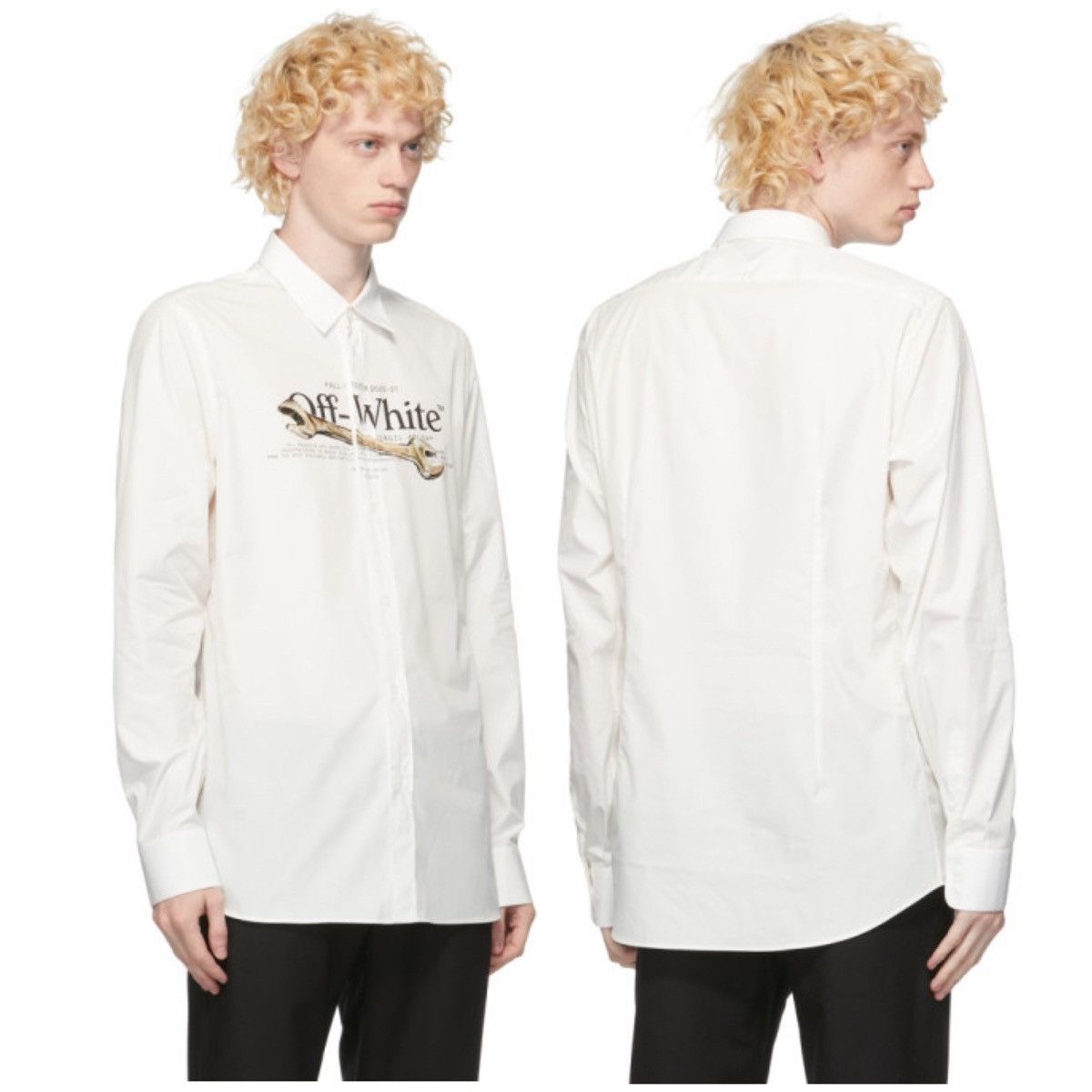 Off-White Off White Pascal Tool Shirt White Size US XL / EU 56 / 4 - 11 Thumbnail