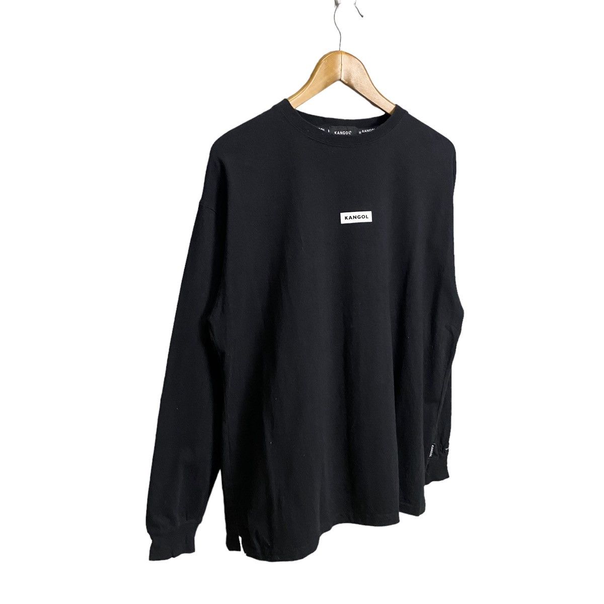 Kangol Kangol logo box back long sleeve tee Size US M / EU 48-50 / 2 - 3 Thumbnail