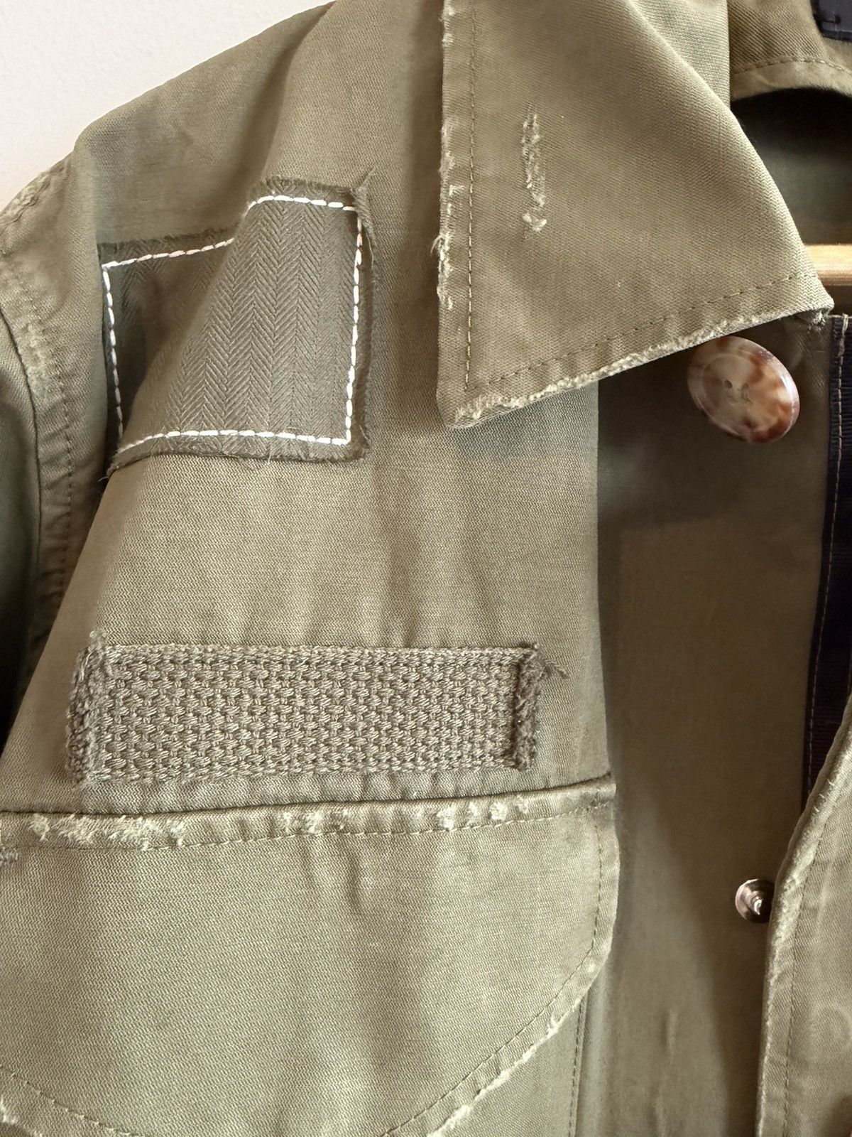 Amiri AMIRI Green Cotton M65 Military Trench Jacket Size US M / EU 48-50 / 2 - 12 Thumbnail