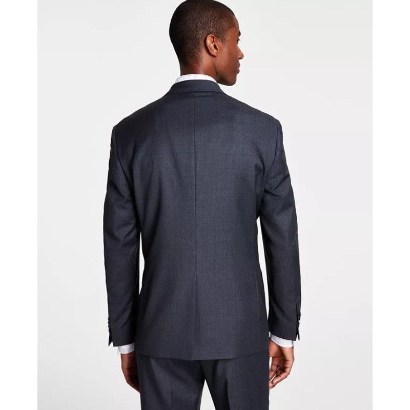 Michael Kors Michael Kors Men's Grey Wool Kaplan Suit Blazer Size 46R Size 46R - 2 Thumbnail