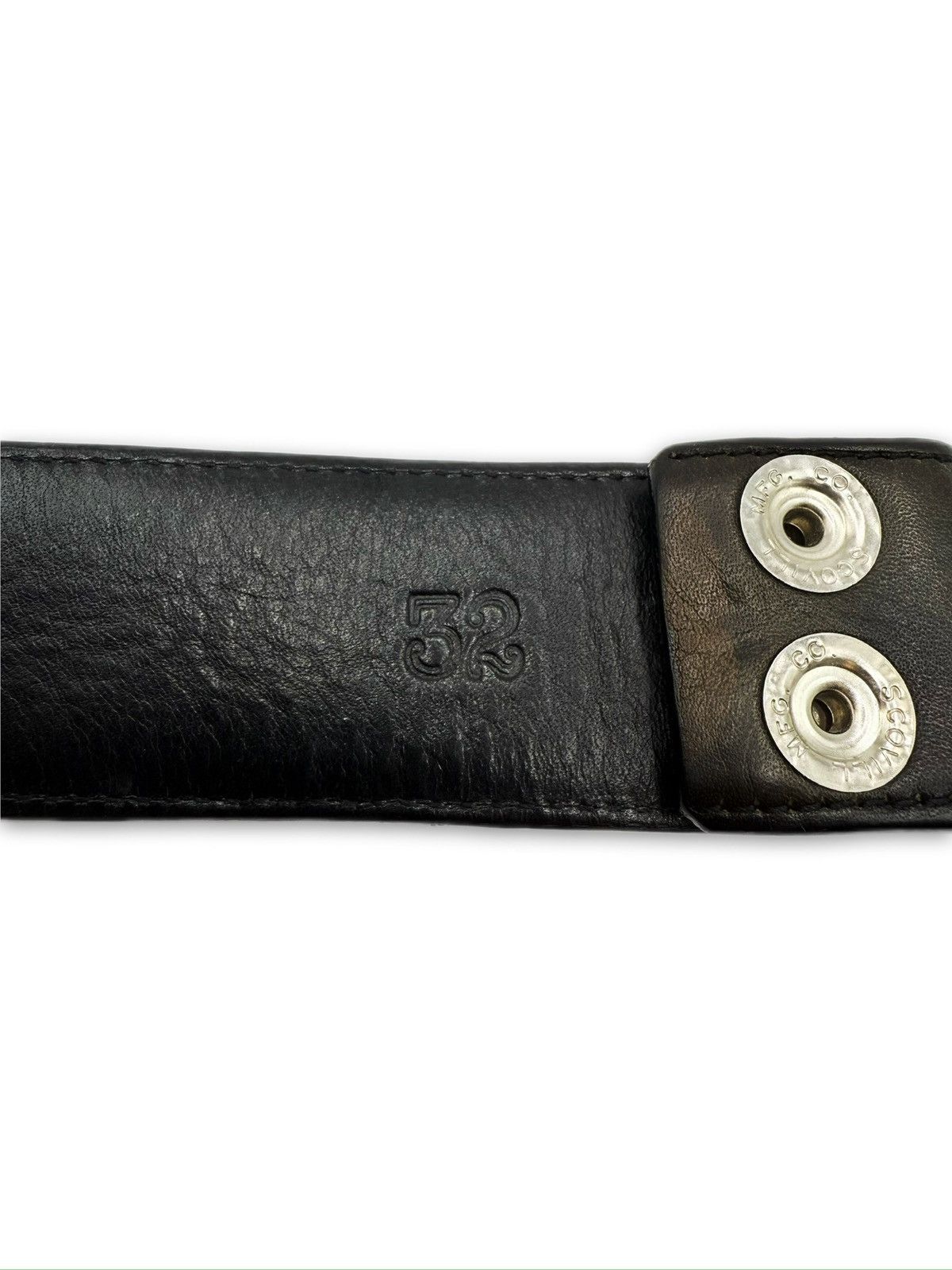 Chrome Hearts Chrome Hearts Green Camouflage Leather Belt Strap Size 32 - 6 Thumbnail