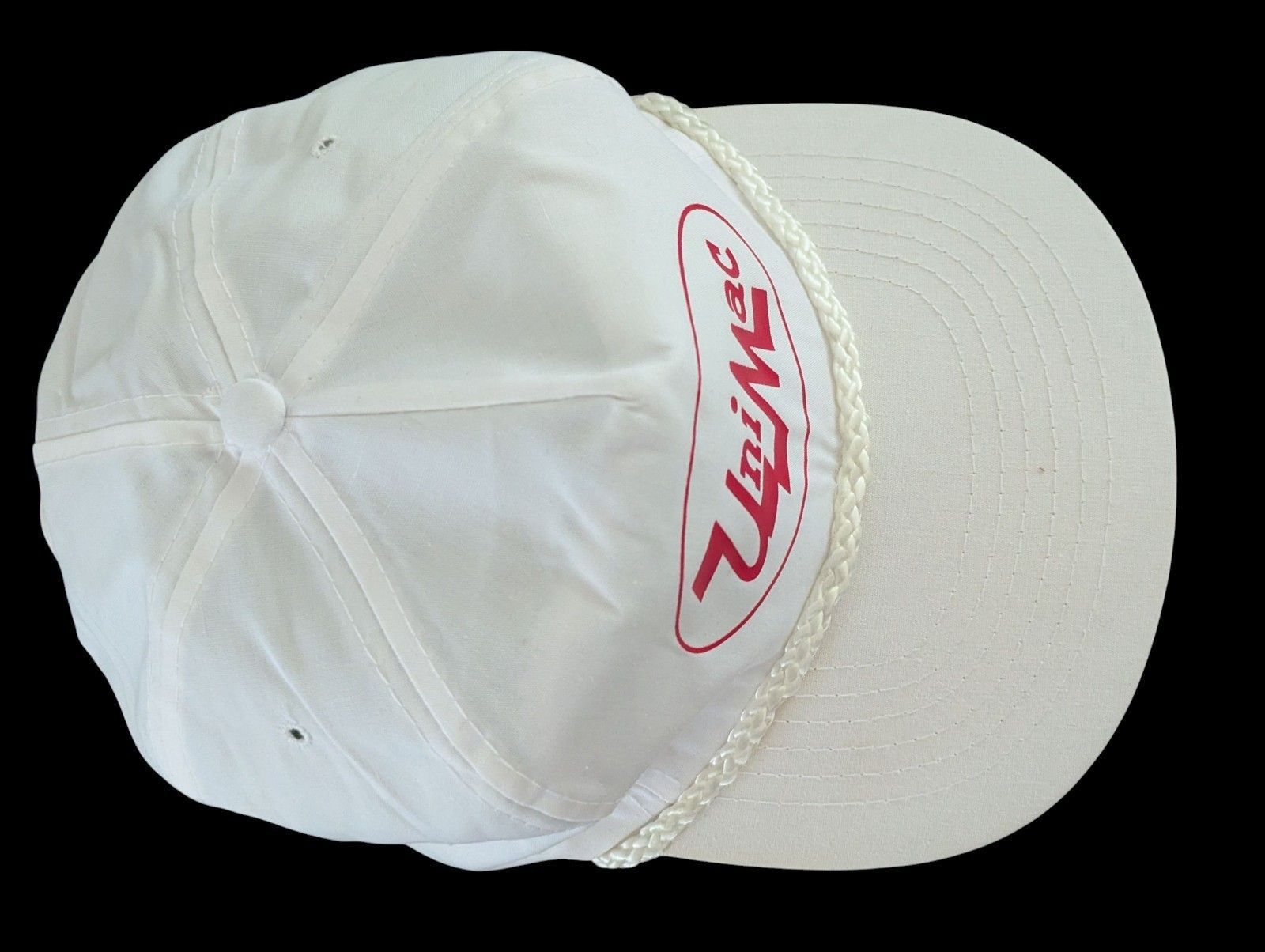Other Vintage White Unimac Laundry Equipment Baseball Cap SnapBack Size ONE SIZE - 4 Thumbnail