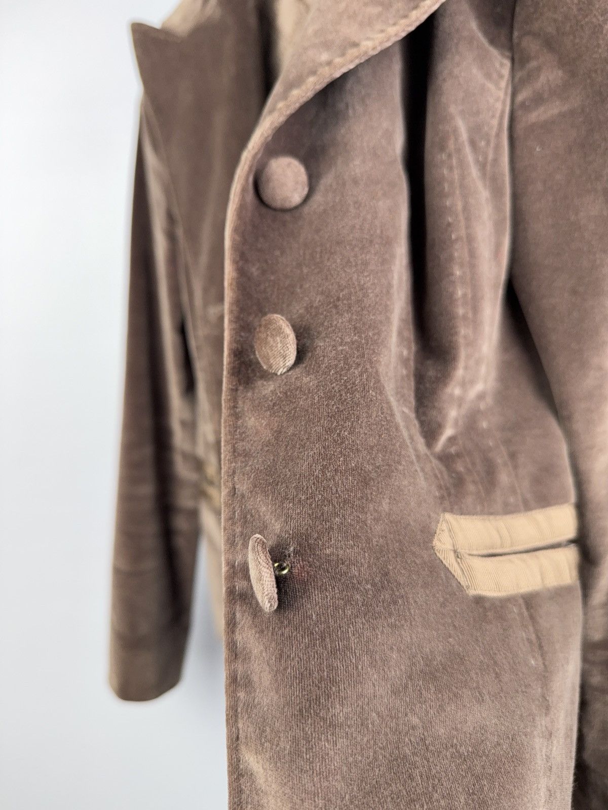 Bally Luxury Bally Switzerland Brown Velvet Tailored Blazer 38 Size M / US 6-8 / IT 42-44 - 10 Thumbnail