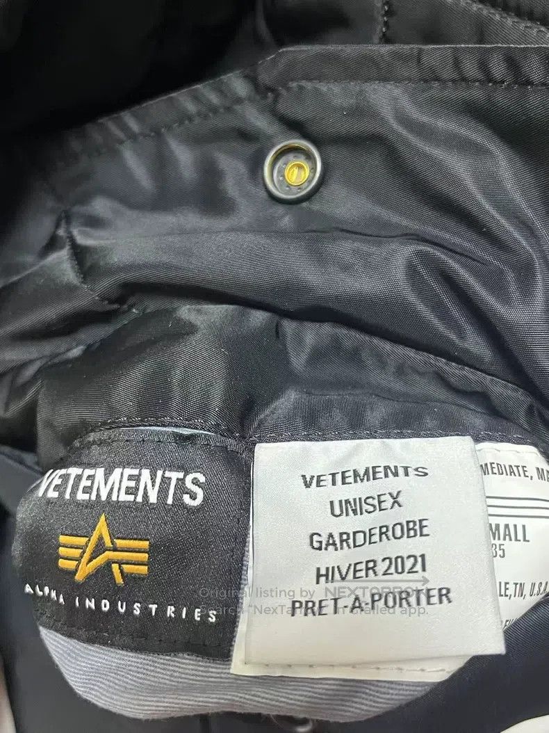 Vetements VETEMENTS Double-Sided Jacket Fashionable Size US S / EU 44-46 / 1 - 5 Thumbnail
