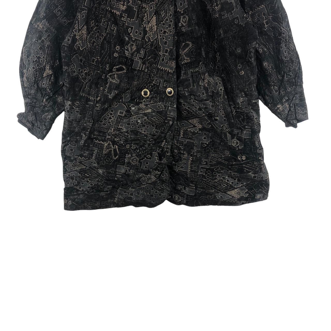 Vintage Vintage CELENA GORGEOUS MODE Art Suede Leather Jacket Parka Size M / US 6-8 / IT 42-44 - 4 Thumbnail
