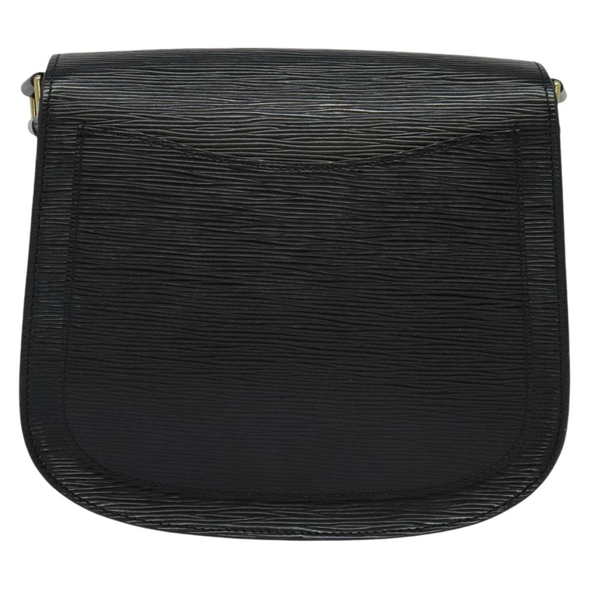 Louis Vuitton LOUIS VUITTON Epi Saint Cloud GM Shoulder Bag Black Noir Size ONE SIZE - 3 Thumbnail