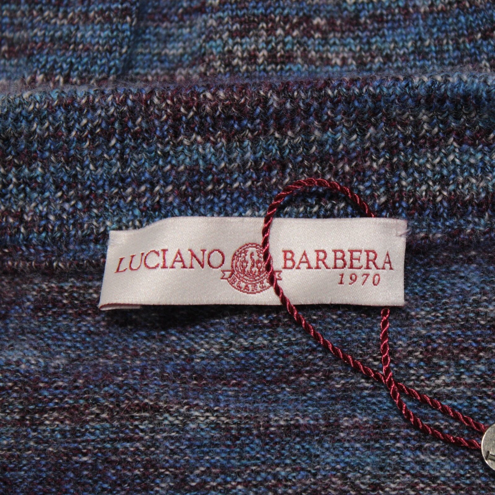 Luciano Barbera Luciano Barbera Sweater Size US M in Blue Size US M / EU 48-50 / 2 - 7 Thumbnail