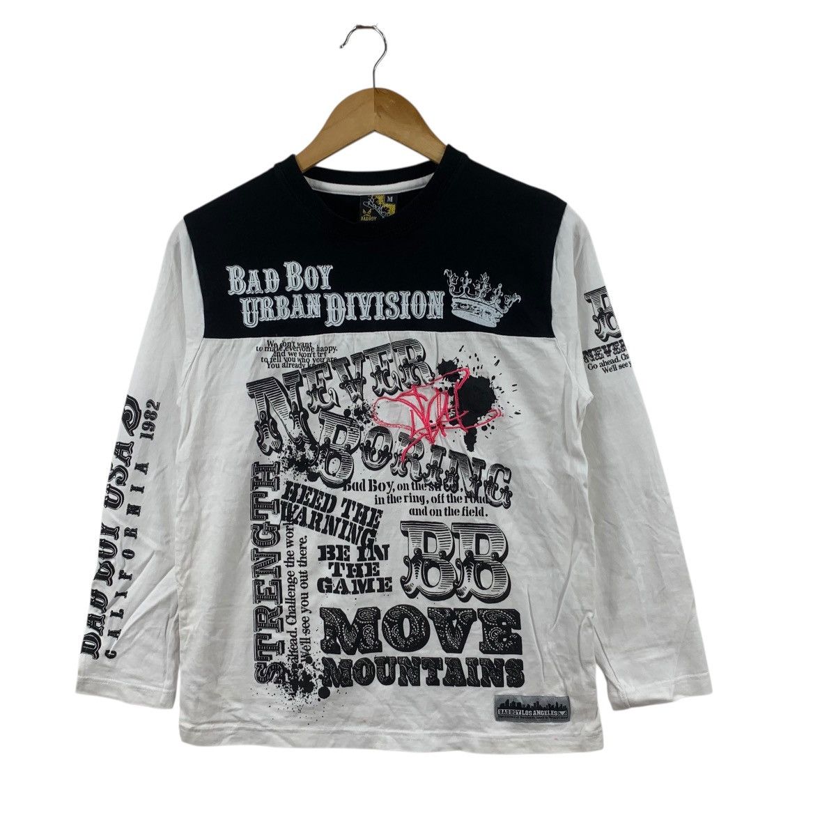 Other BAD BOY CALIFORNIA Urban Division Crown Tee Shirt Top Long Size US M / EU 48-50 / 2 - 4 Thumbnail