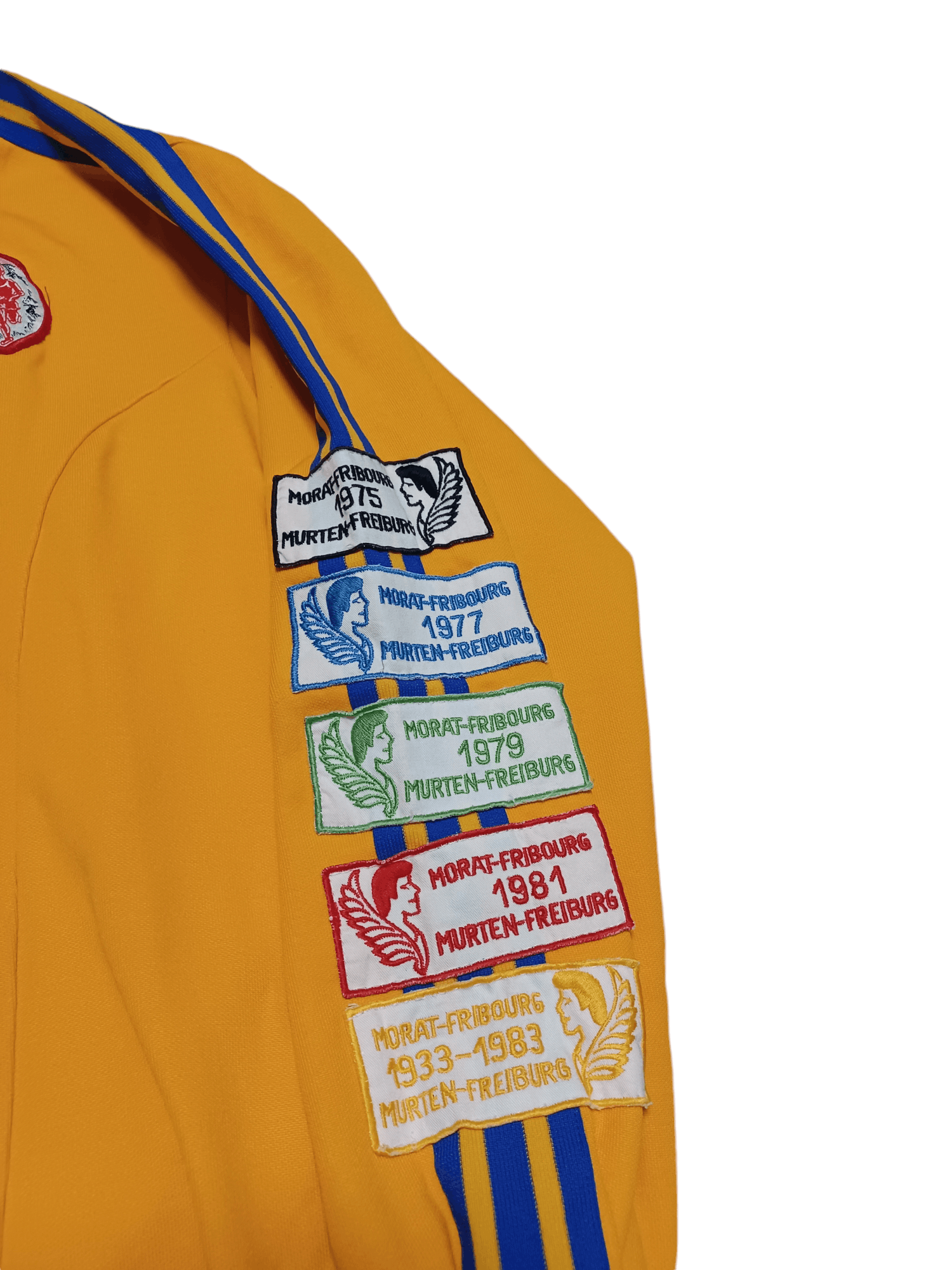 Adidas MADE IN YUGOSLAVIA ADIDAS 80S MORAT-FRIBOURG MARATHON JACKET Size US S / EU 44-46 / 1 - 2 Thumbnail