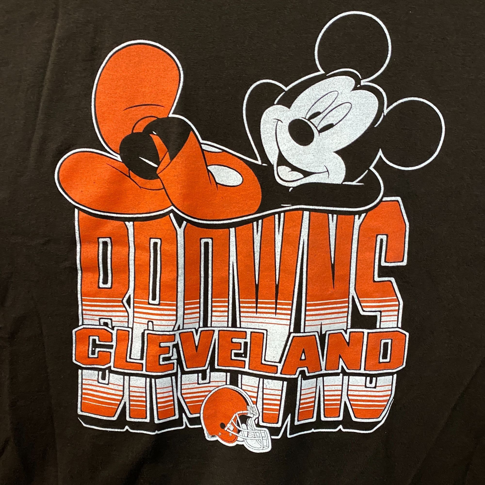 Junk Food Junk Food x NFL Disney Mickey Mouse Kick Back Browns Clevela Size US XL / EU 56 / 4 - 2 Thumbnail