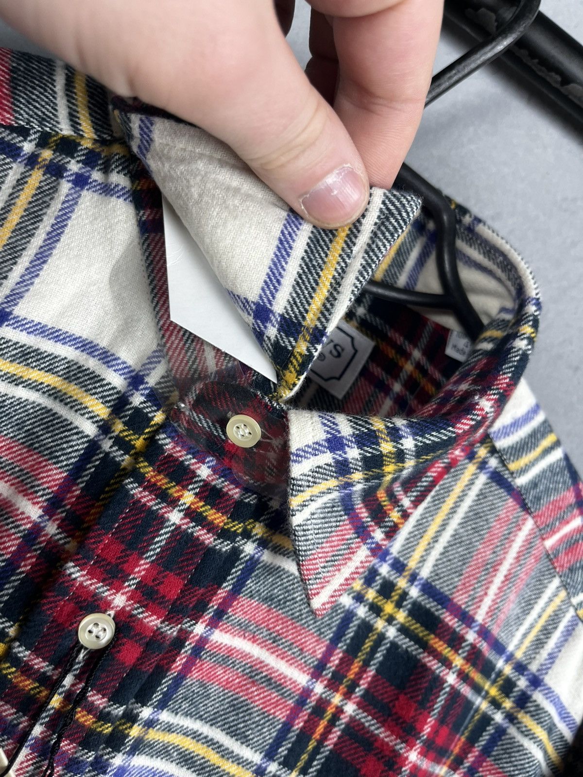 Burberry Burberrys mens button shirt size L vintage Size US L / EU 52-54 / 3 - 5 Thumbnail