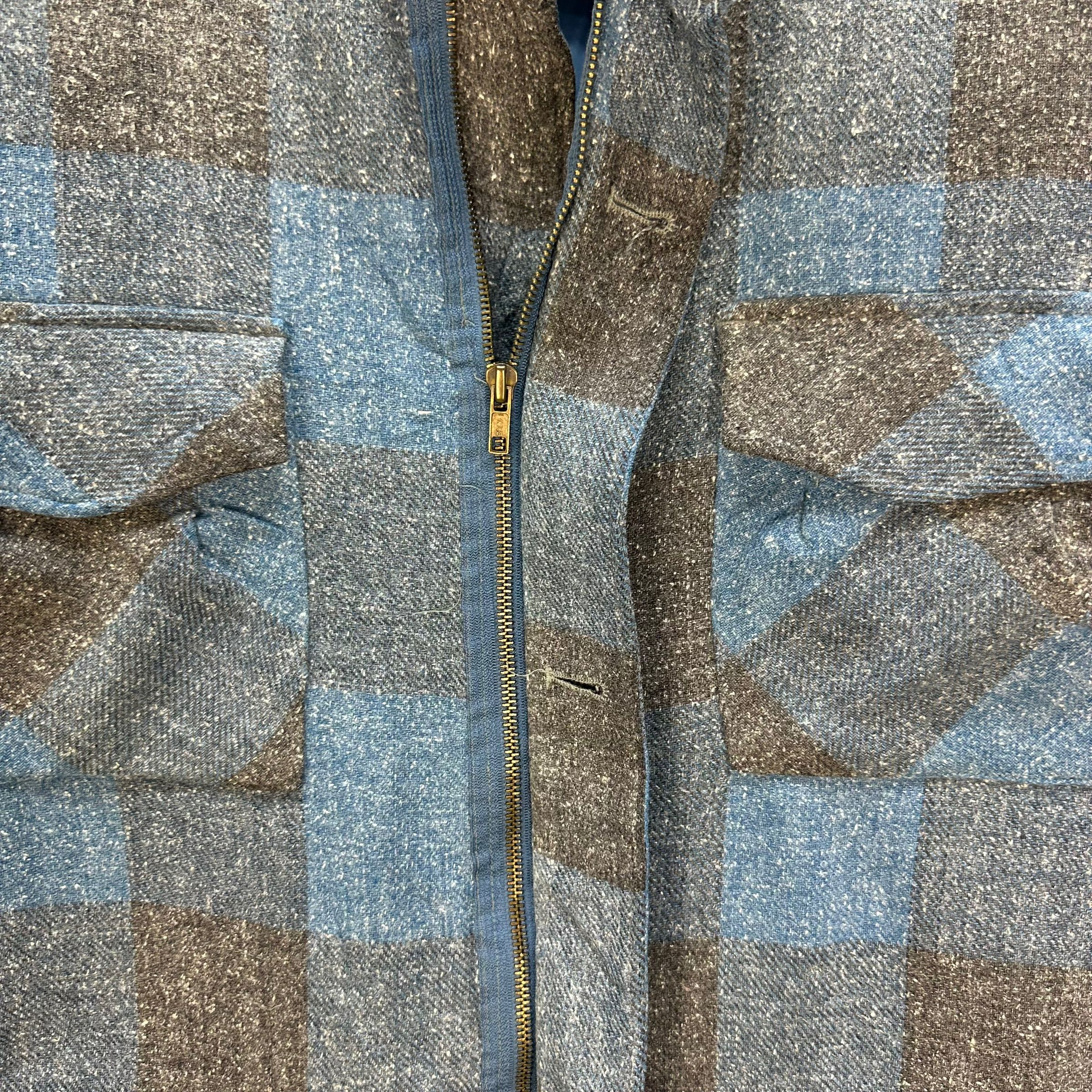 Vintage RUSTIC BOY TARTAN WOOL JACKET #8200-212 Size US XL / EU 56 / 4 - 8 Thumbnail