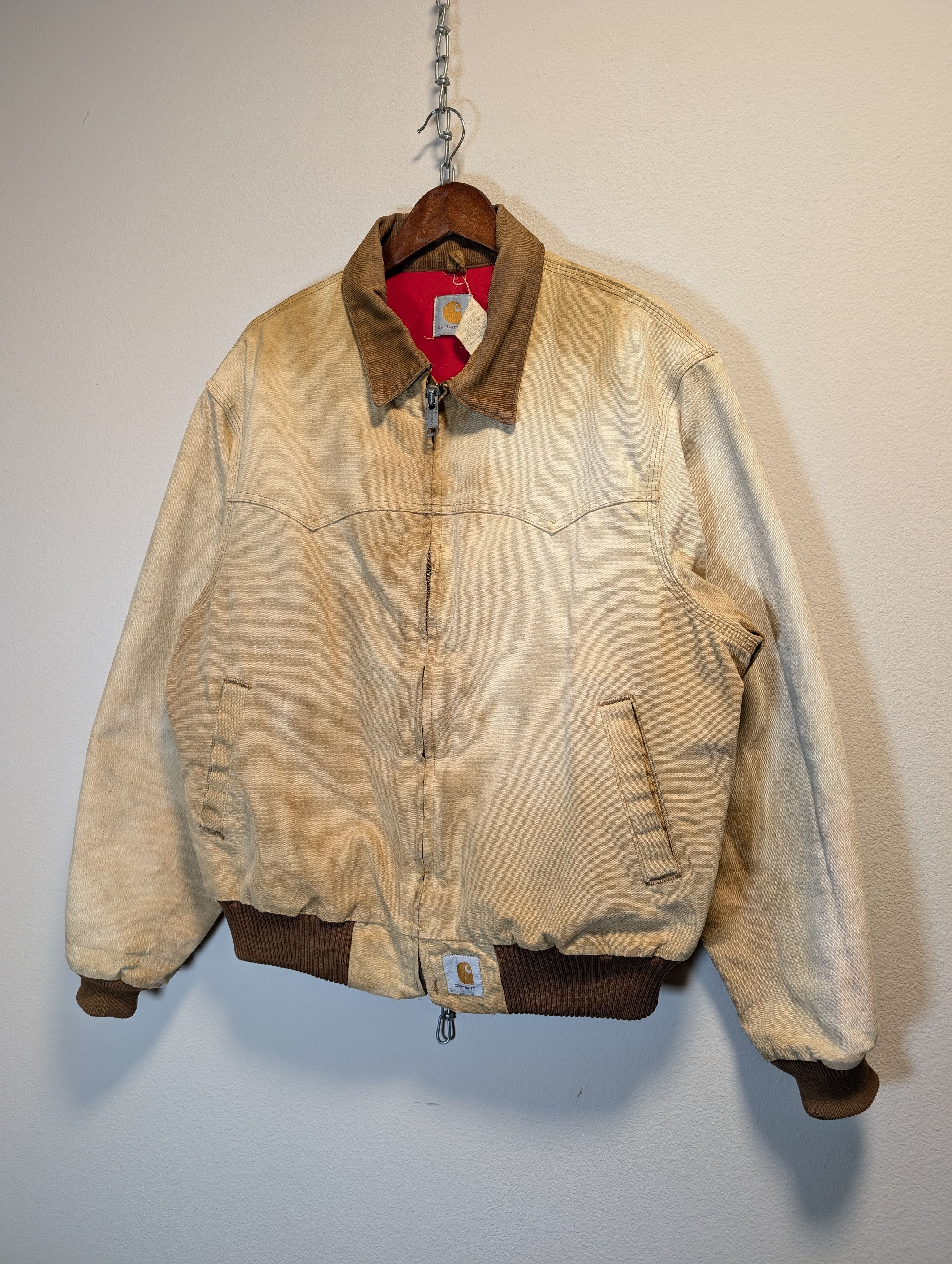Carhartt × Hype × Streetwear Carhartt Jacket Santa Fe boxy crazy 
