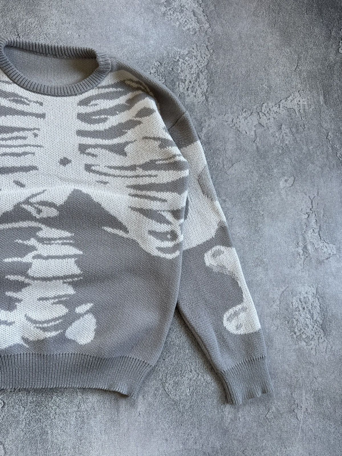 Hysteric Glamour Skeleton 💀 Rentgen bones Xray Y2K sweater jumper pullover Size US M / EU 48-50 / 2 - 9 Thumbnail