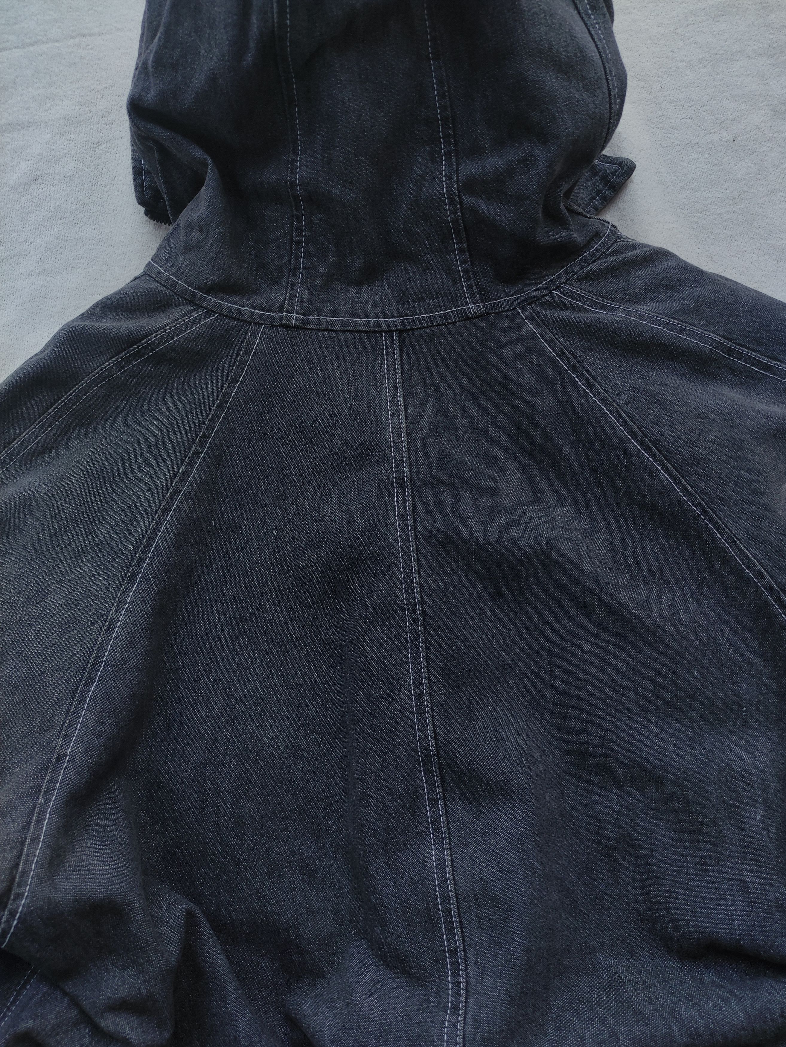 OSHKOSH CLASSIC DENIM PARKA HOODED JACKET