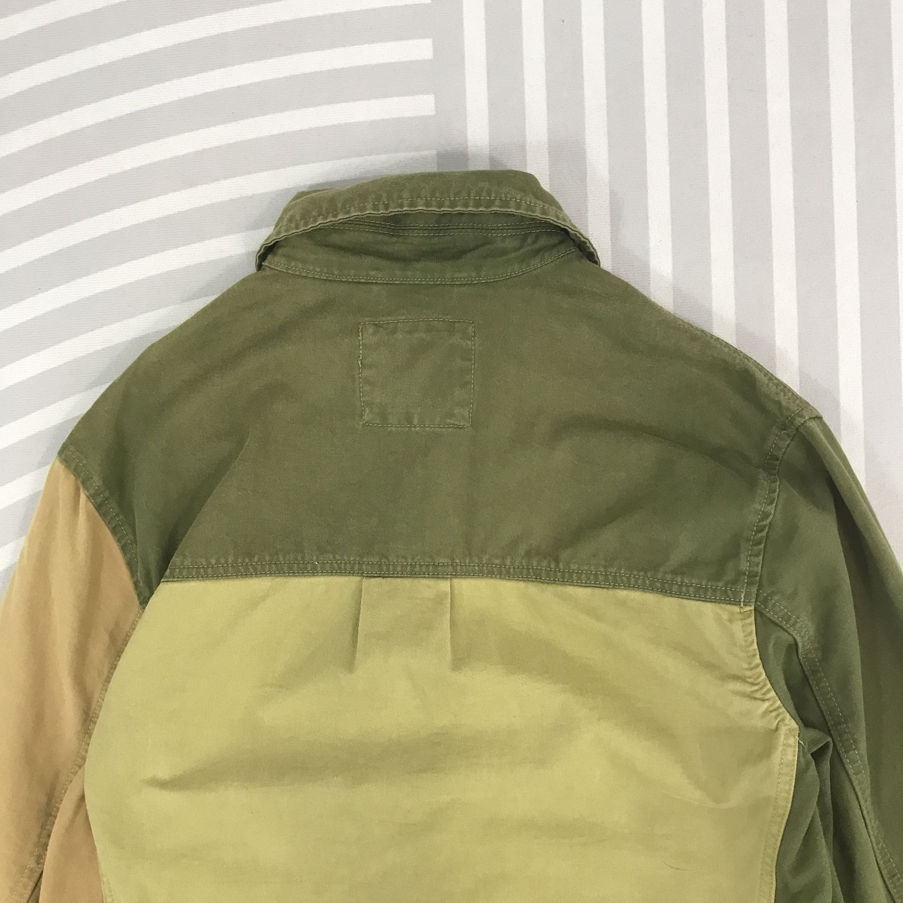 Japanese Brand × Vintage Vintage Bershka Japan design style Patchwork button Jacket Size US L / EU 52-54 / 3 - 4 Thumbnail