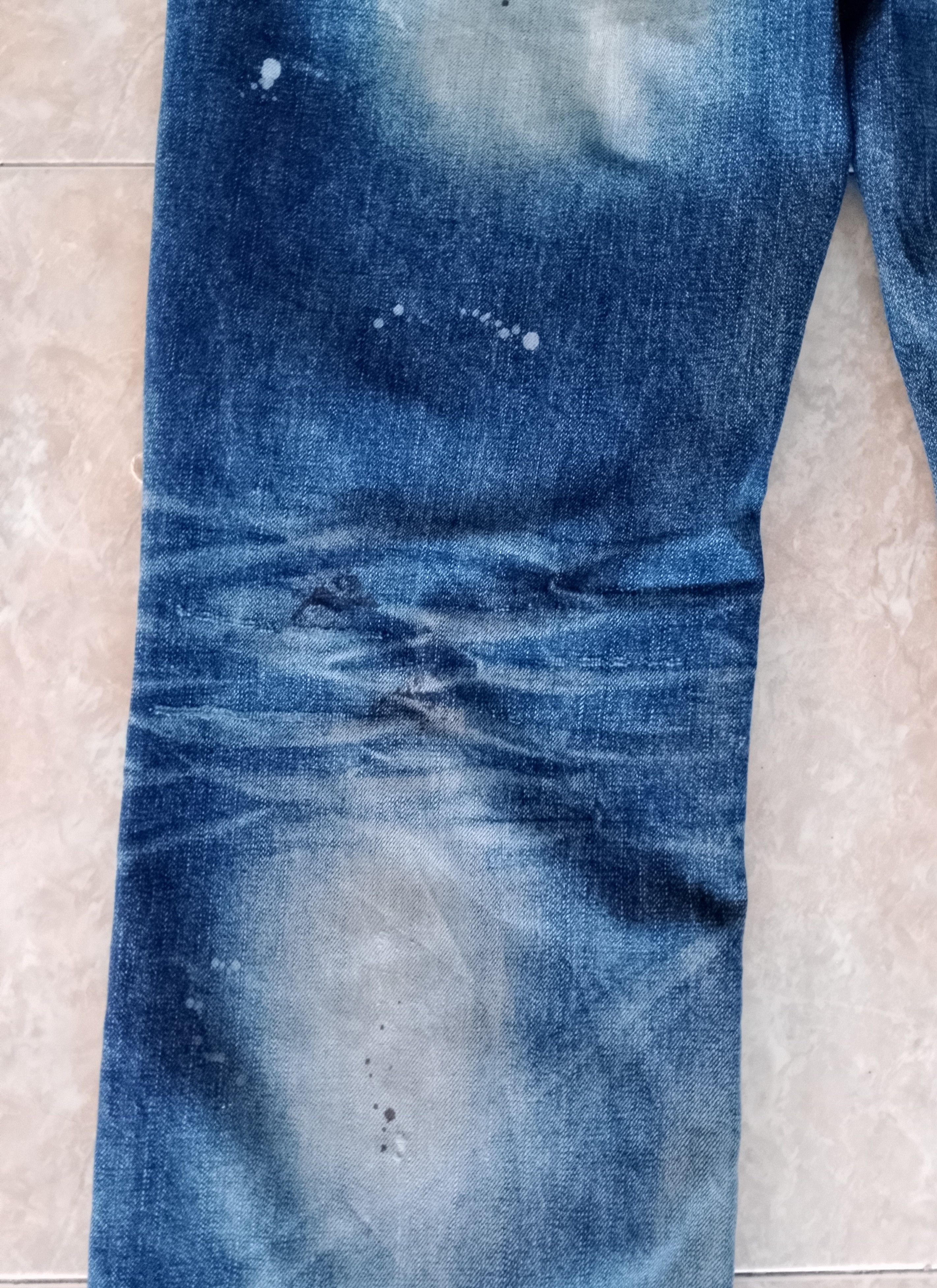 If Six Was Nine H by Figer Boot Cut Distressed Denim Size US 36 / EU 52 - 14 Thumbnail