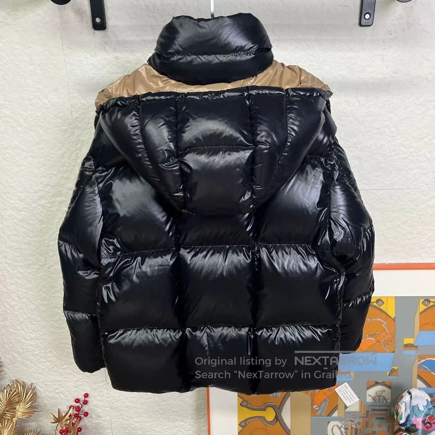 Moncler Moncler Parana Black Gold Down Jacket. Size US L / EU 52-54 / 3 - 2 Thumbnail