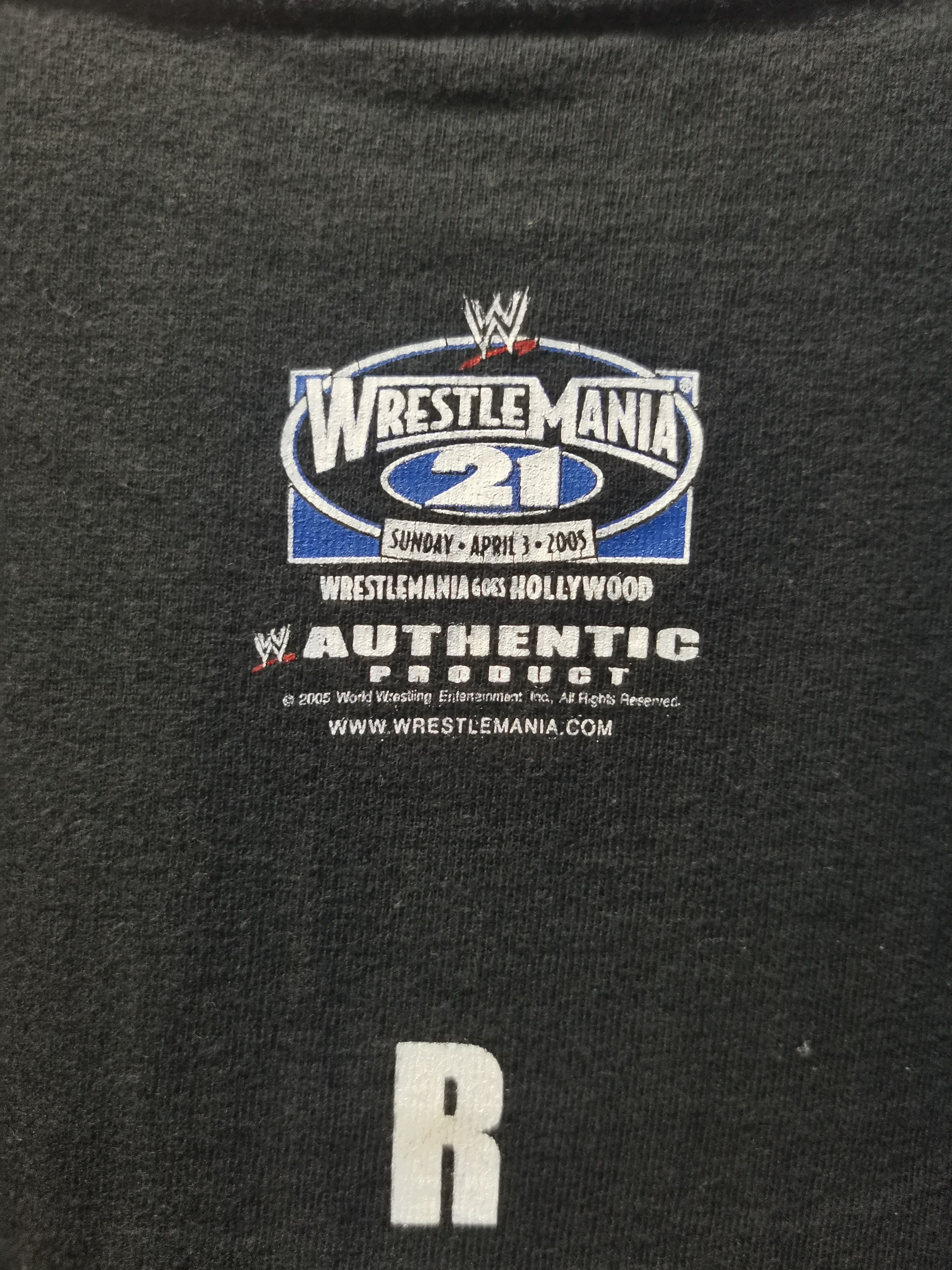 Vintage Vintage Rob Van Dam Wrestling WWF WCW Tee Undertaker Size US S / EU 44-46 / 1 - 5 Thumbnail