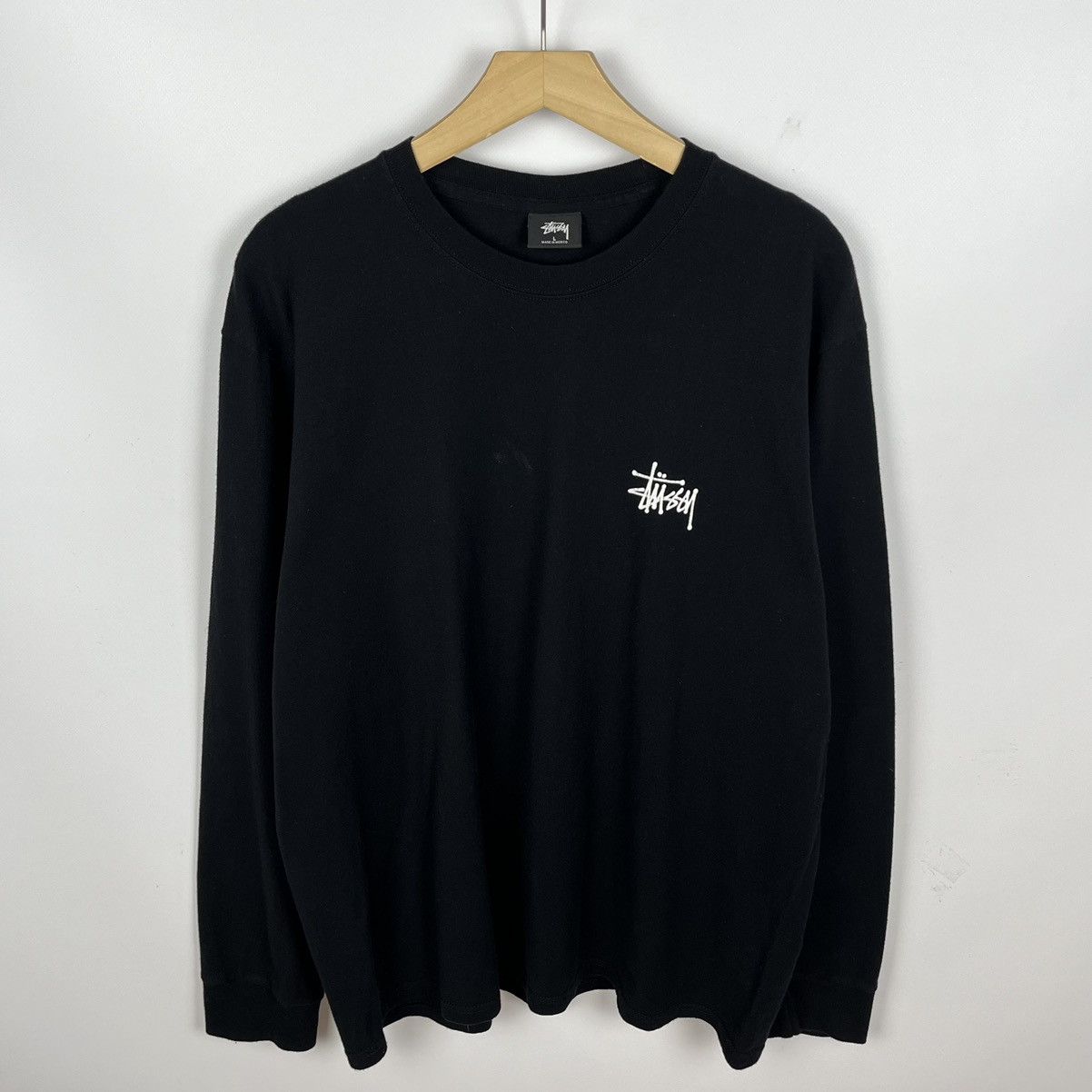 Stussy Vintage Stussy Graffiti Big Logo Longsleeve 00’s Size US L / EU 52-54 / 3 - 9 Thumbnail