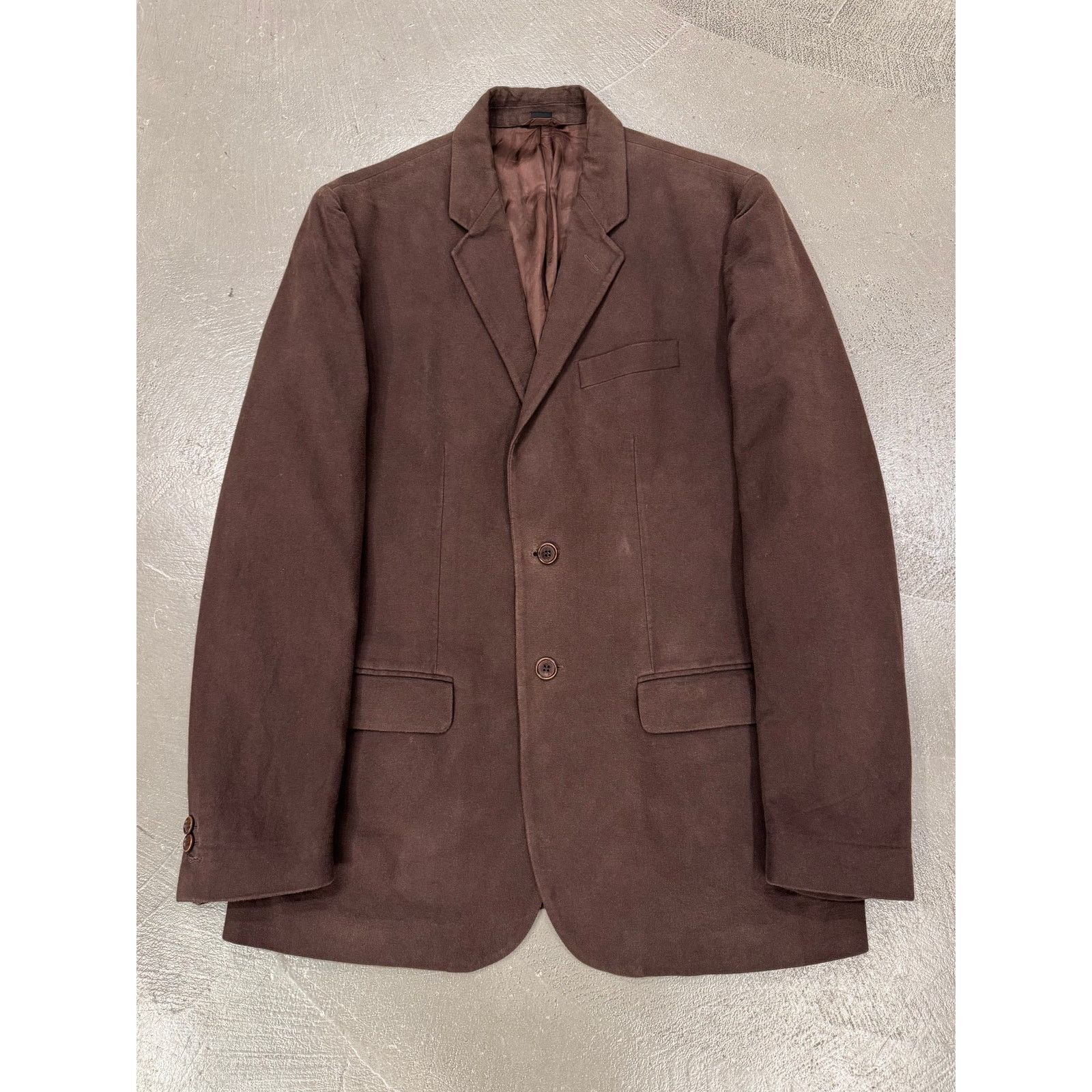 Helmut Lang 2000s Helmut Lang moleskin coat Size US M / EU 48-50 / 2 - 1 Thumbnail