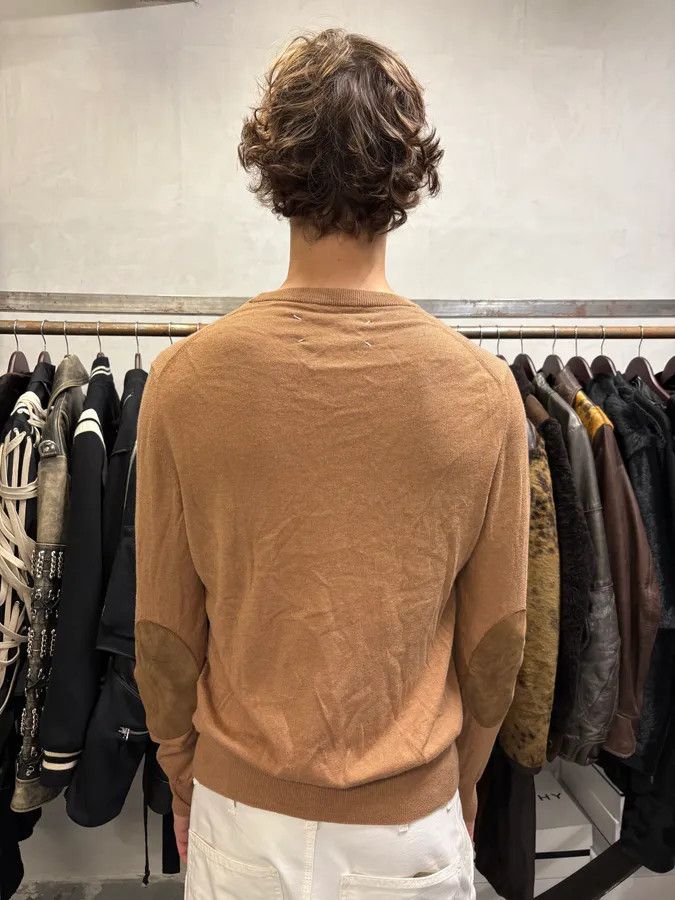 Maison Margiela Maison Margiela Brown Signature Padded Camel Sweater Size US M / EU 48-50 / 2 - 3 Thumbnail