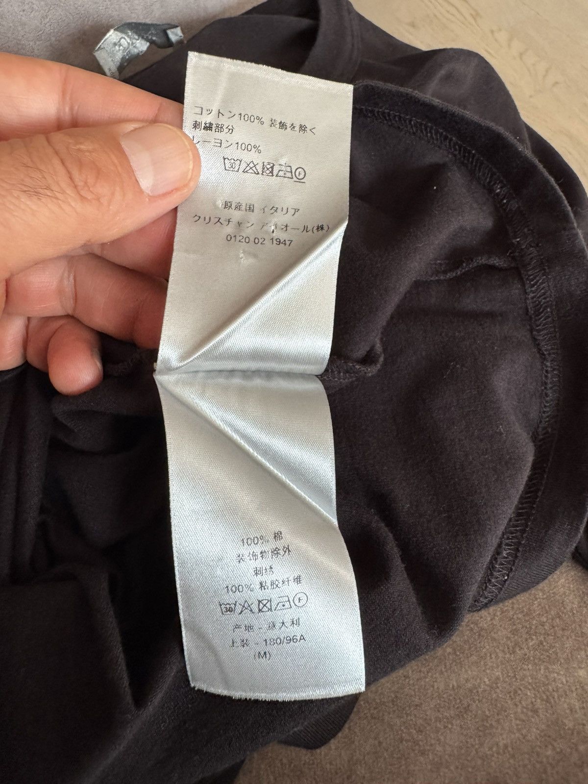 Dior DIOR tshirt SEE/STUDY real measurements by tape in photos Size US M / EU 48-50 / 2 - 17 Thumbnail