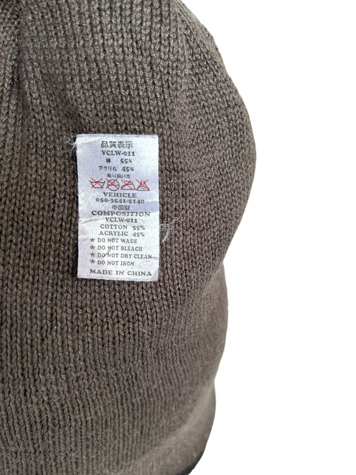 14th Addiction × Japanese Brand × Le Grande Bleu (L.G.B.) Punk Bondage Style Reversible Beanie Hats Size ONE SIZE - 6 Thumbnail