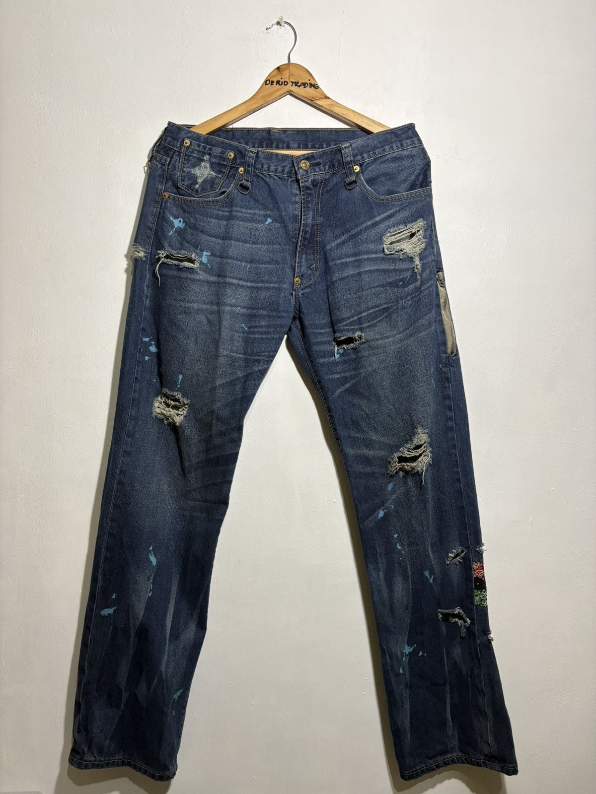 CLOT × Levi's Levi’s 503 x Clot WWIII Denim Pants/Jeans Size US 32 / EU 48 - 2 Thumbnail